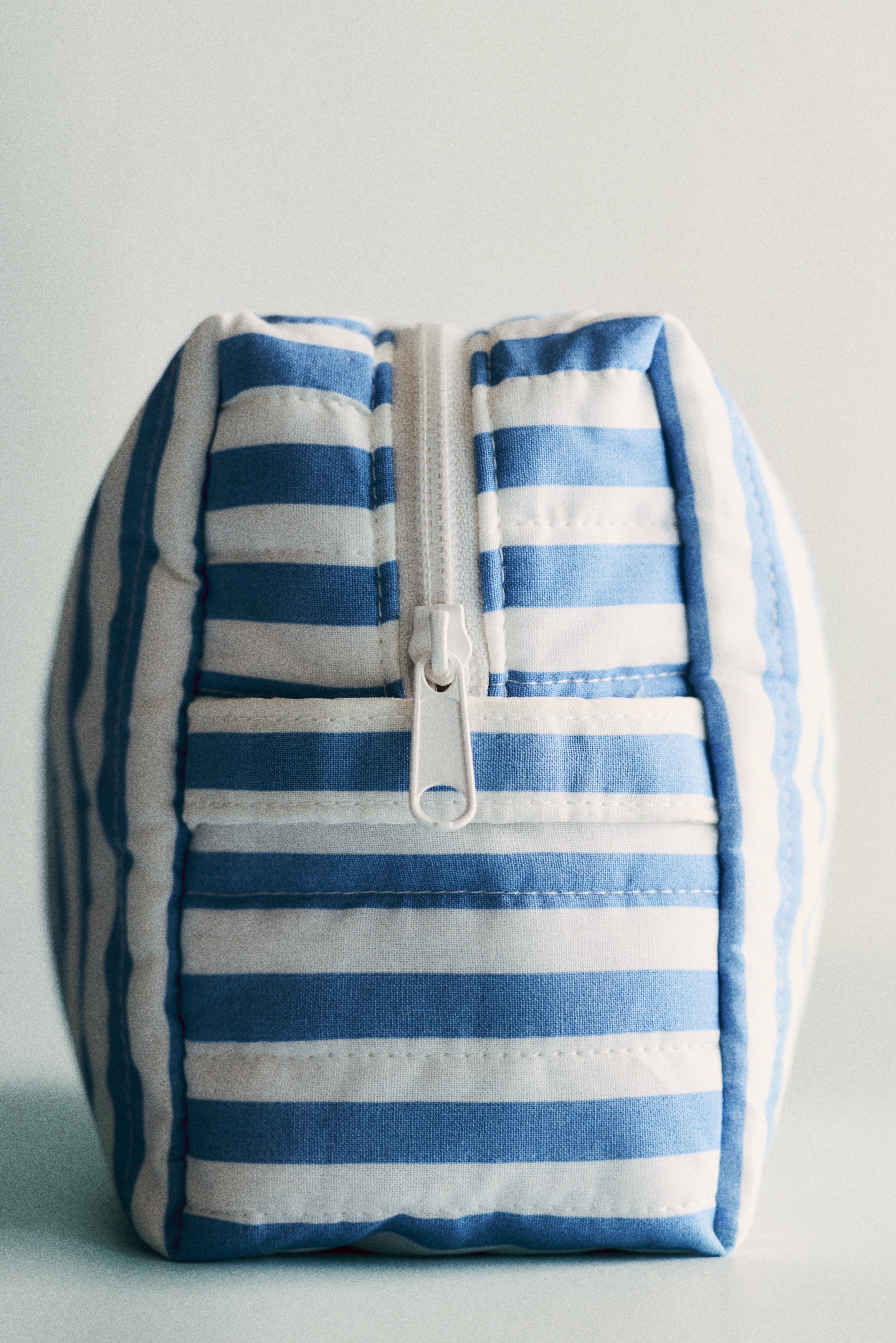 Patterned Diaper Bag - Blue/striped