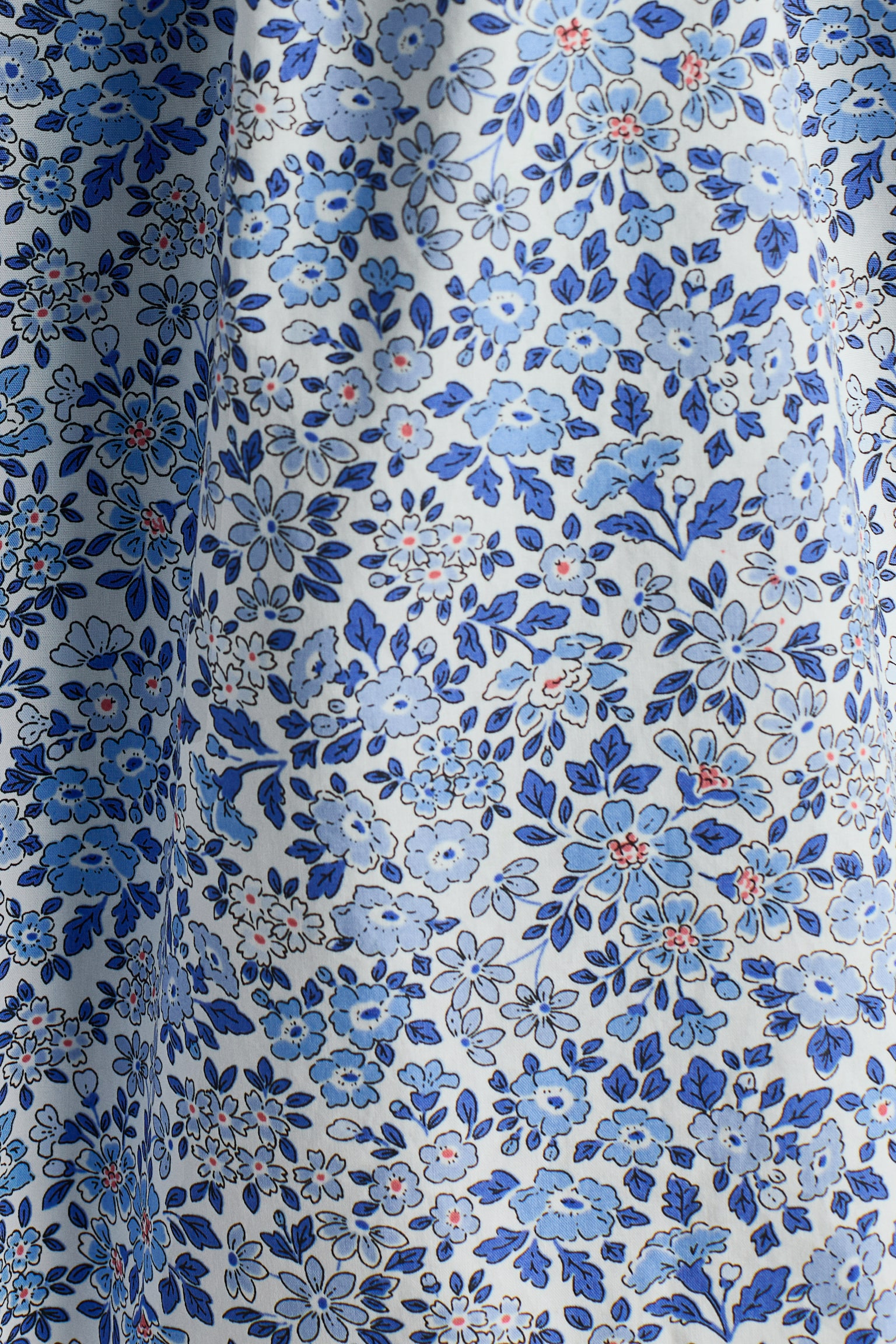 Детское платье H&M Printed Cotton, цвет: Синий / С принтом — фото 5