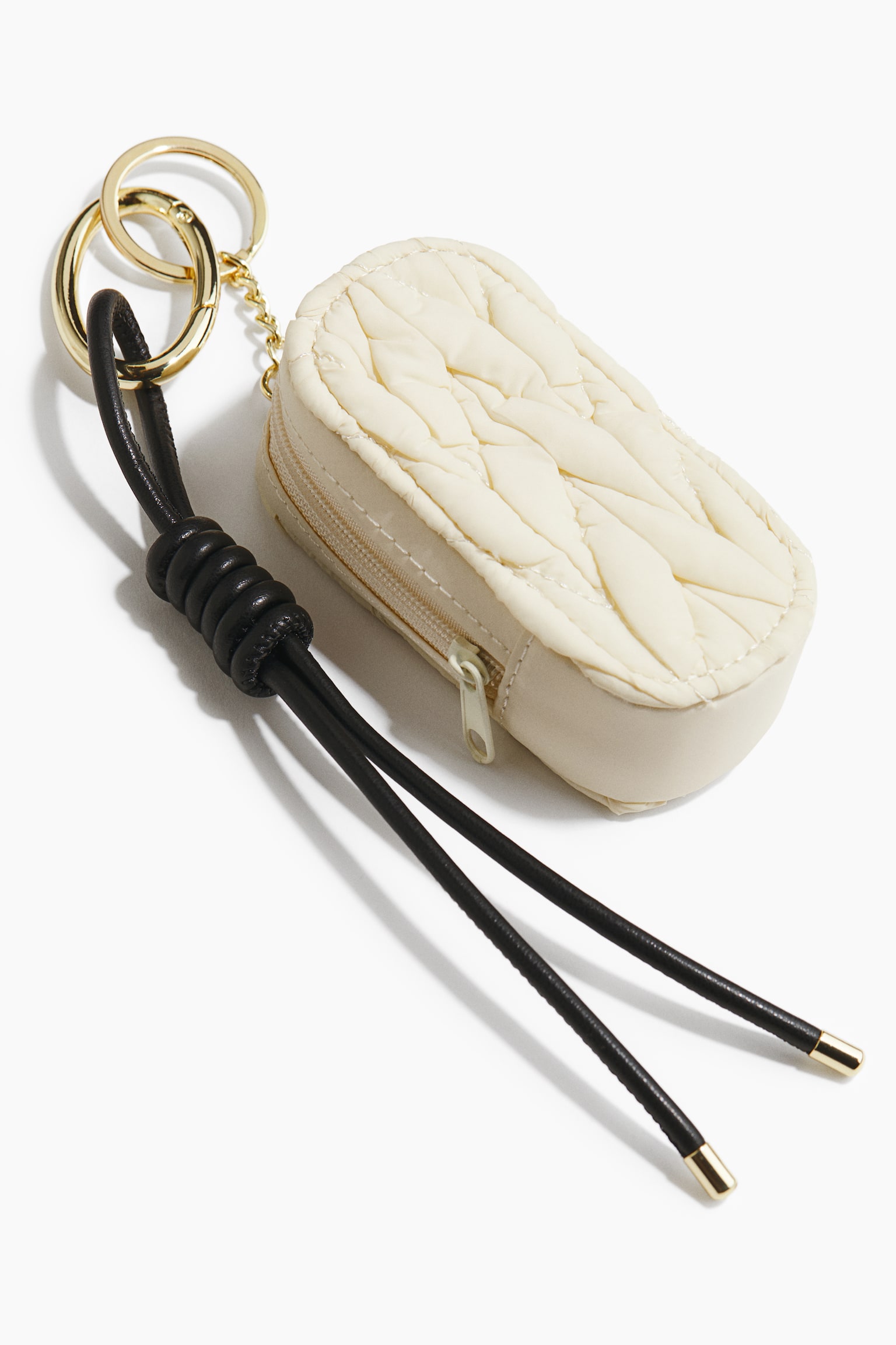 Táskadísz - Bézs/Lila/szív alakú tükör/Ezüstszínű/lakat - 2