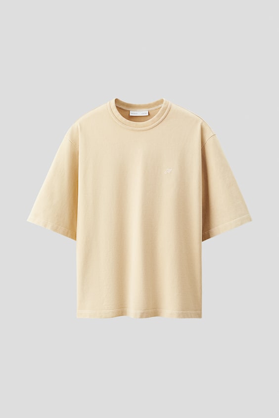 Мужские футболки H&M Boxy Cotton T-Shirt
