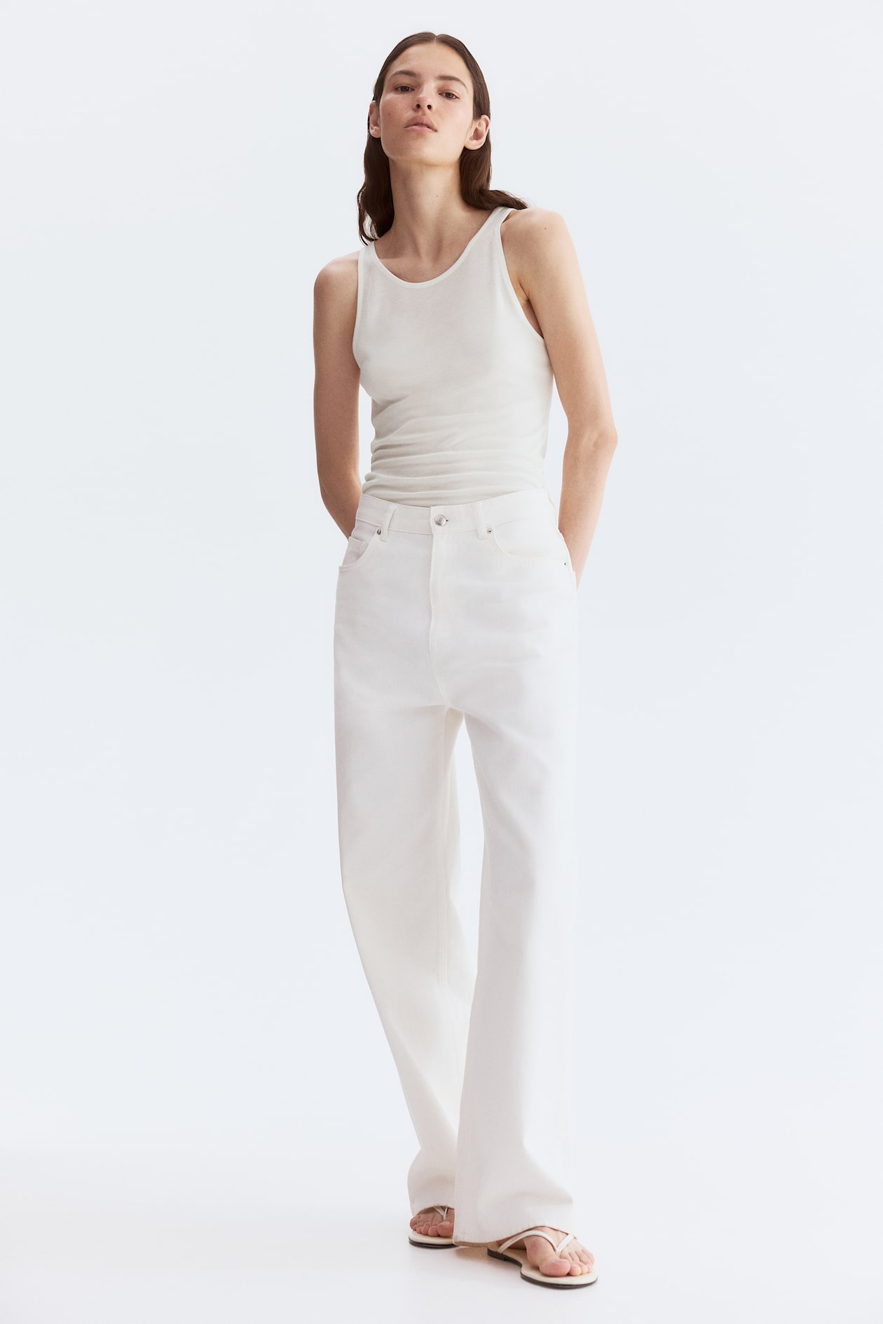 Silk-Blend Tank Top