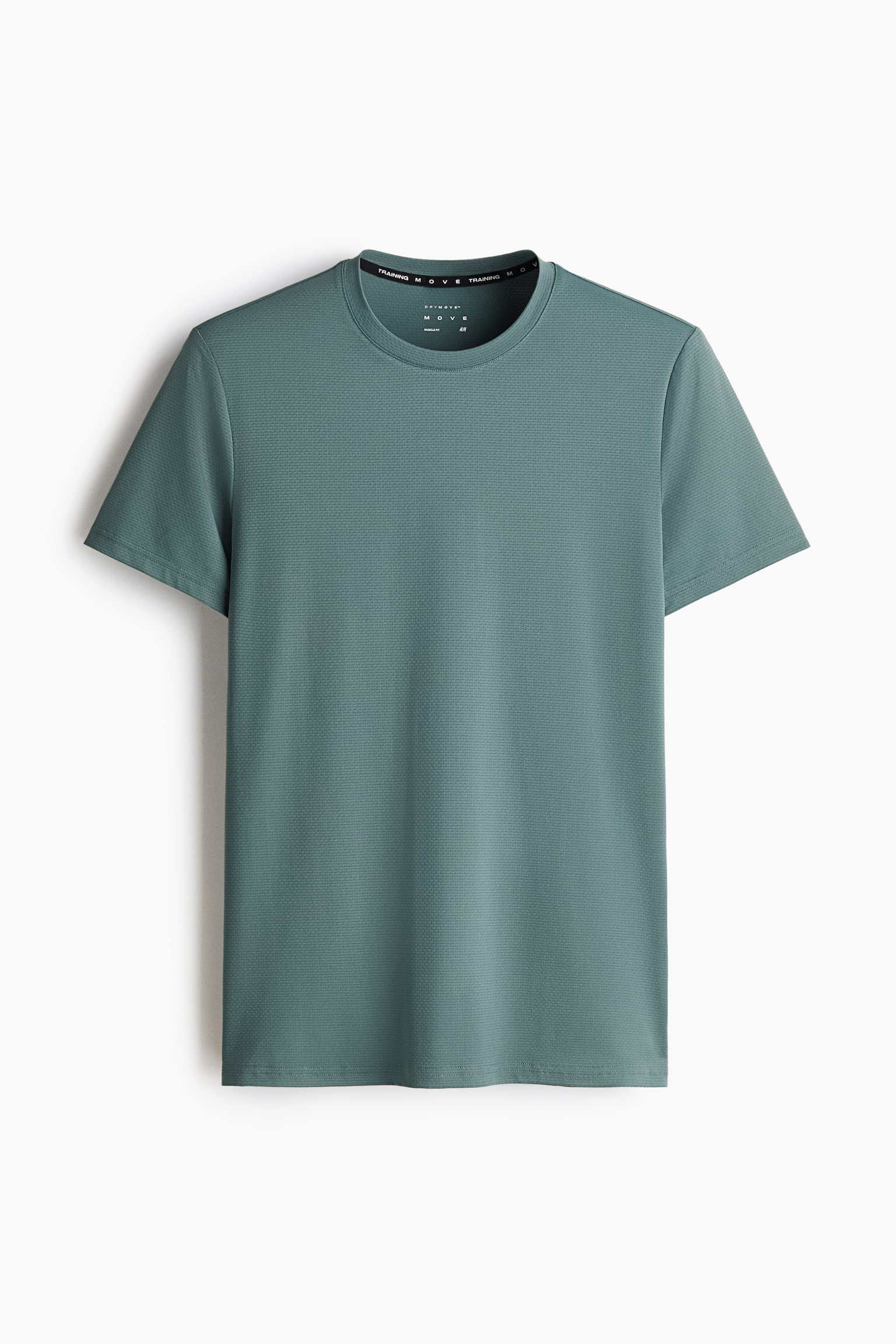 Muscle Fit Sports top with DryMove™ - Dusty green/Dark khaki green/Black/Brown/Dark grey marl
