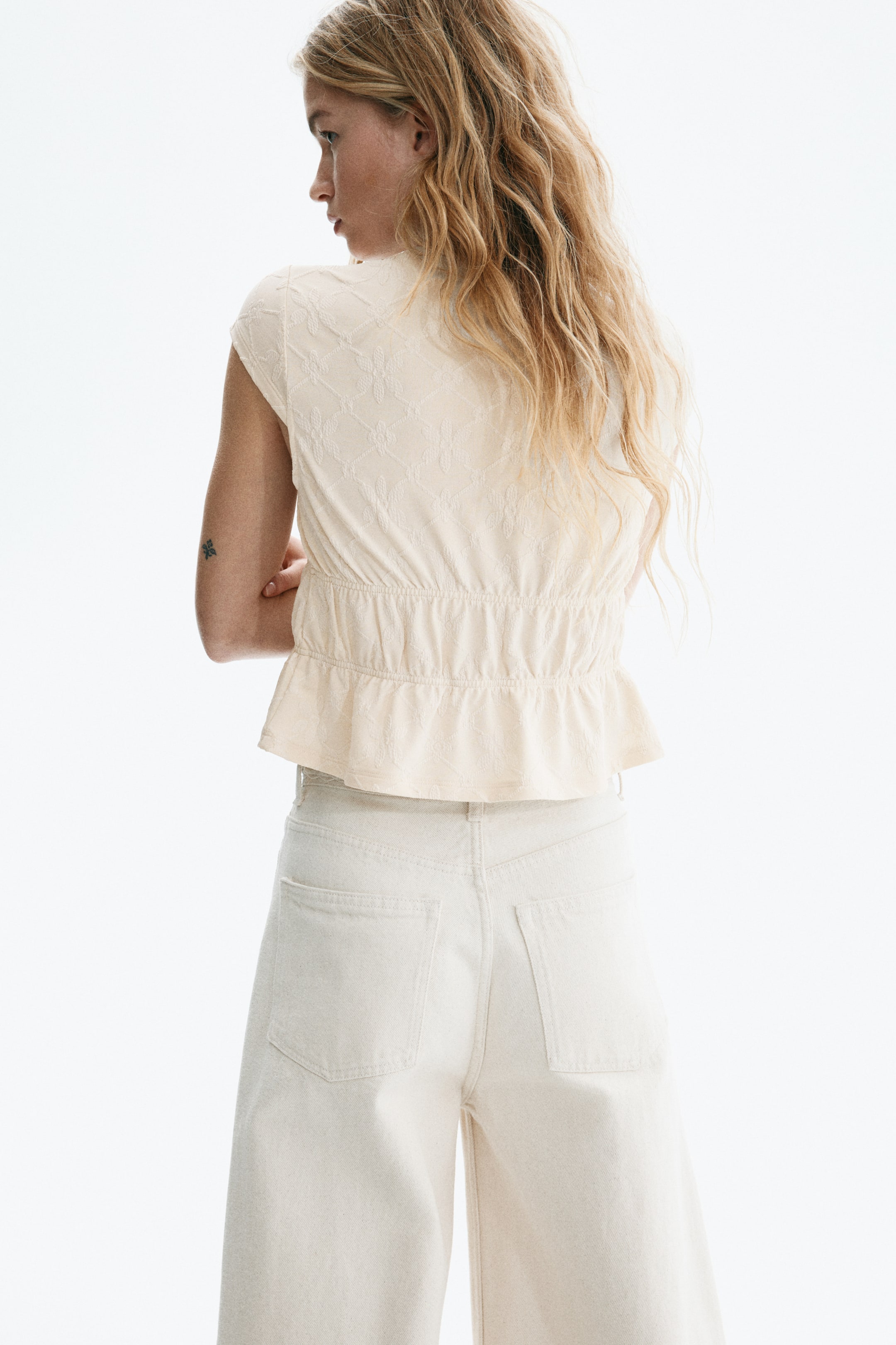 Женские топы H&M Tie-Front Top — фото 6