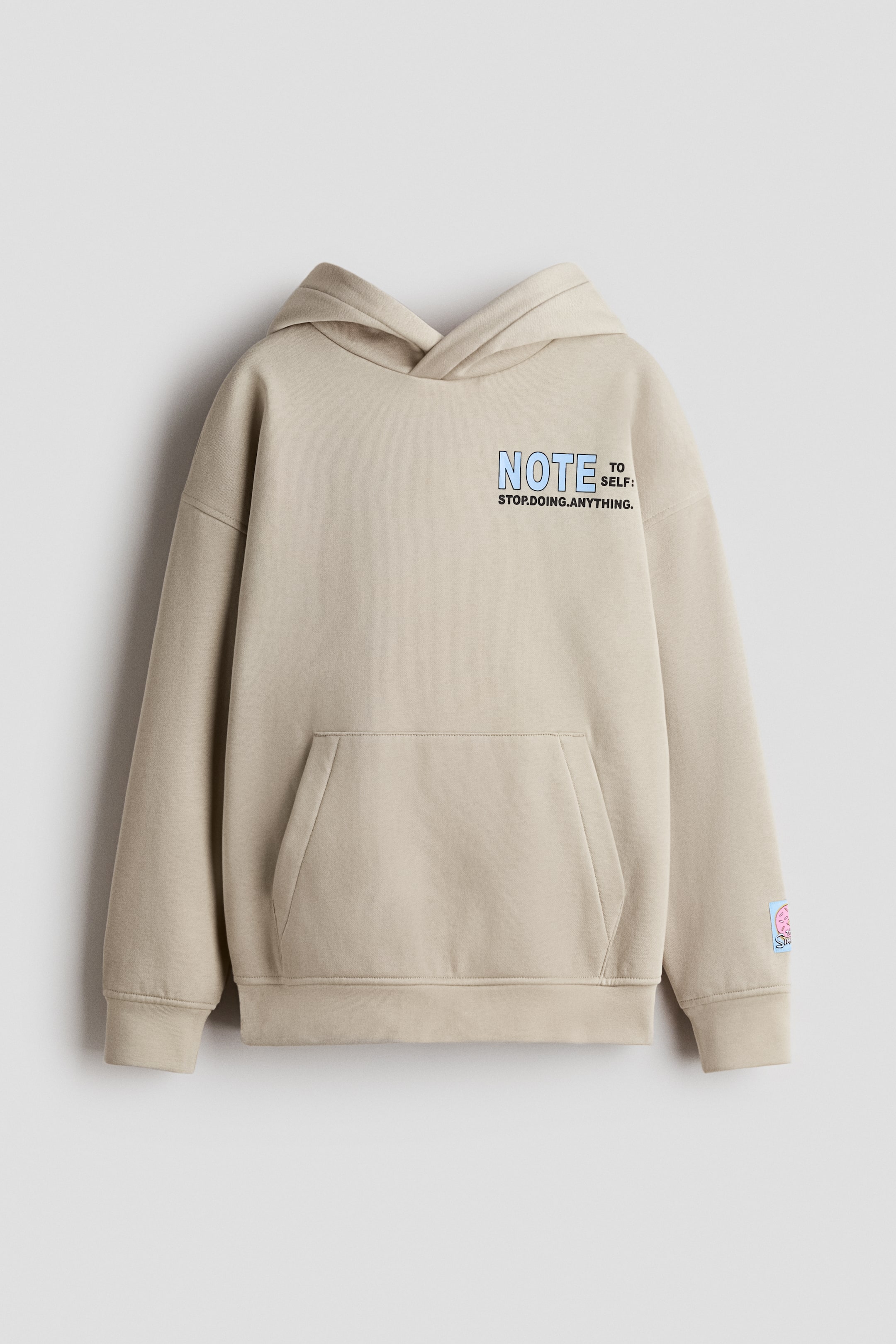 Ampliar la imagen: Sudadera con gorro y diseño - Beige/Los Simpsons - Kids | H&M MX 1