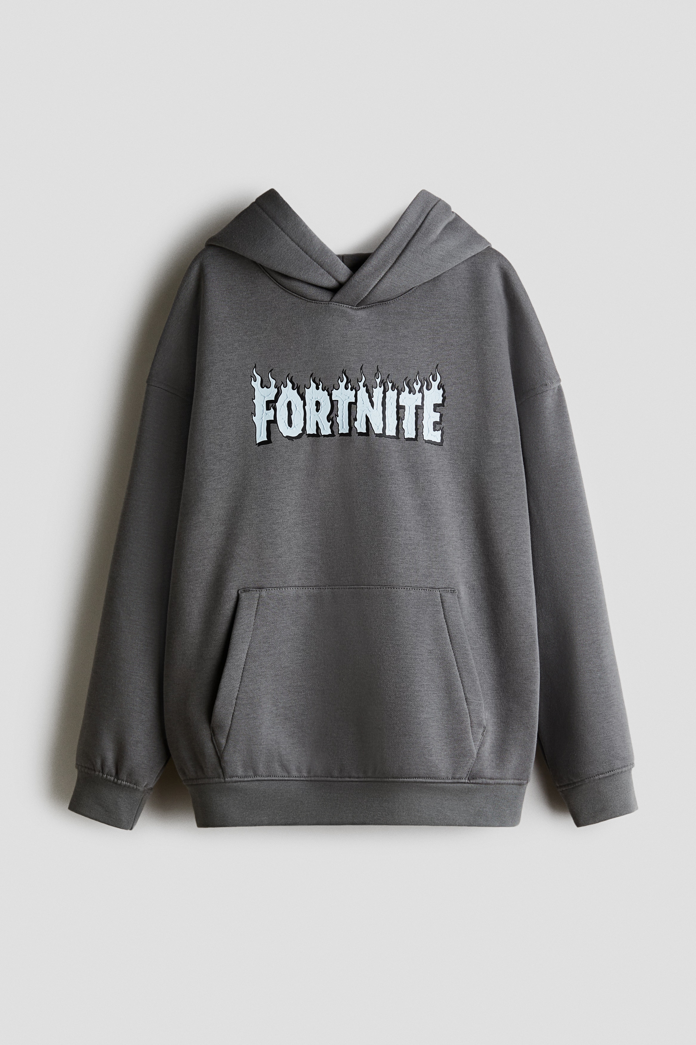 プリントスウェットパーカ - Grey/Fortnite - Kids | H&M JP
