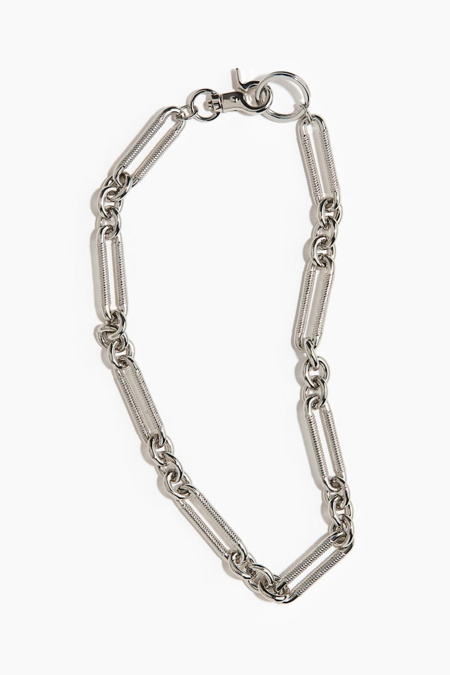 Metal keychain - Silver-coloured - 1