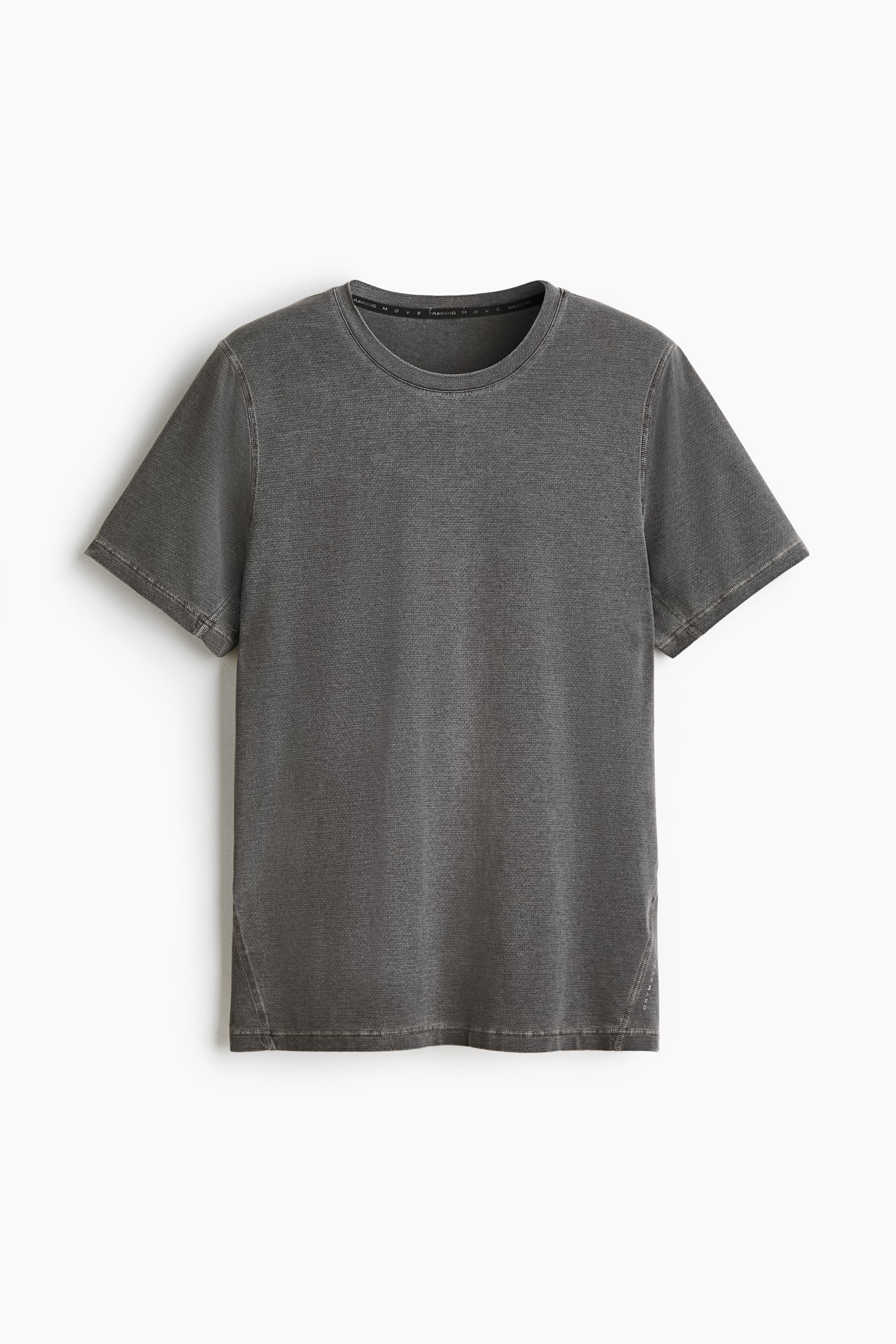 Ampliar la imagen: Sports T-shirt with DryMove™ - Gris oscuro - Men | H&M MX 5