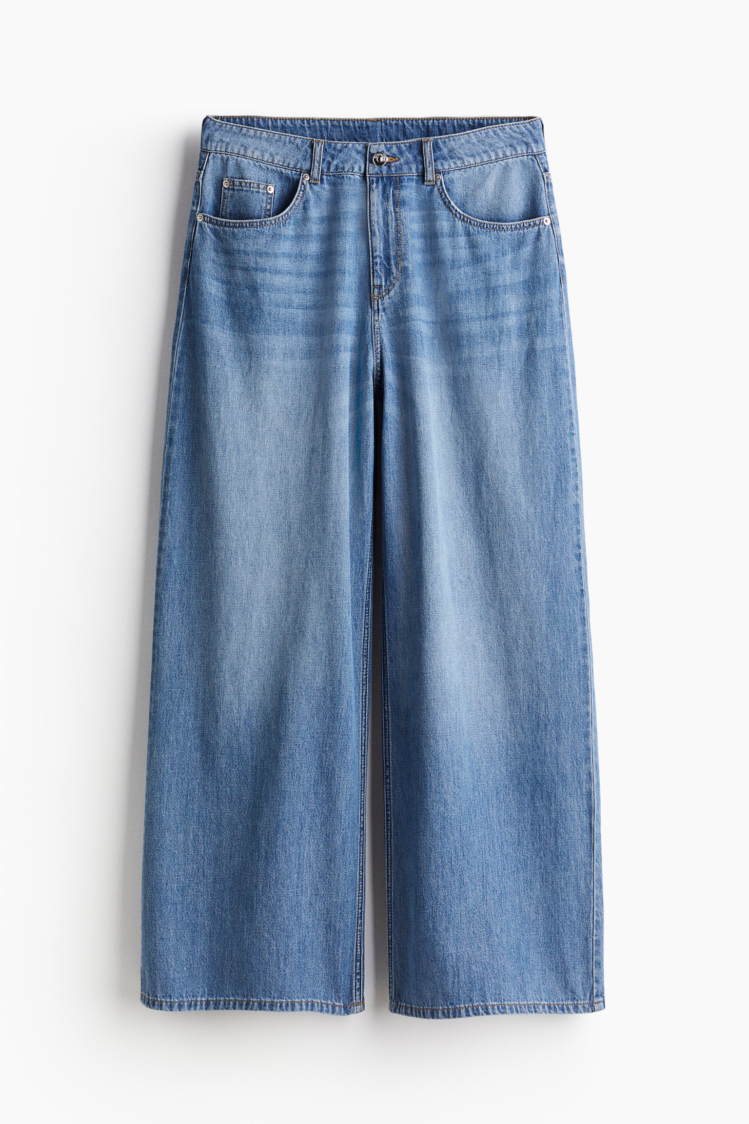 Baggy Wide Low Jeans - Light denim blue/Pale denim blue/Light grey/Light denim blue - 2