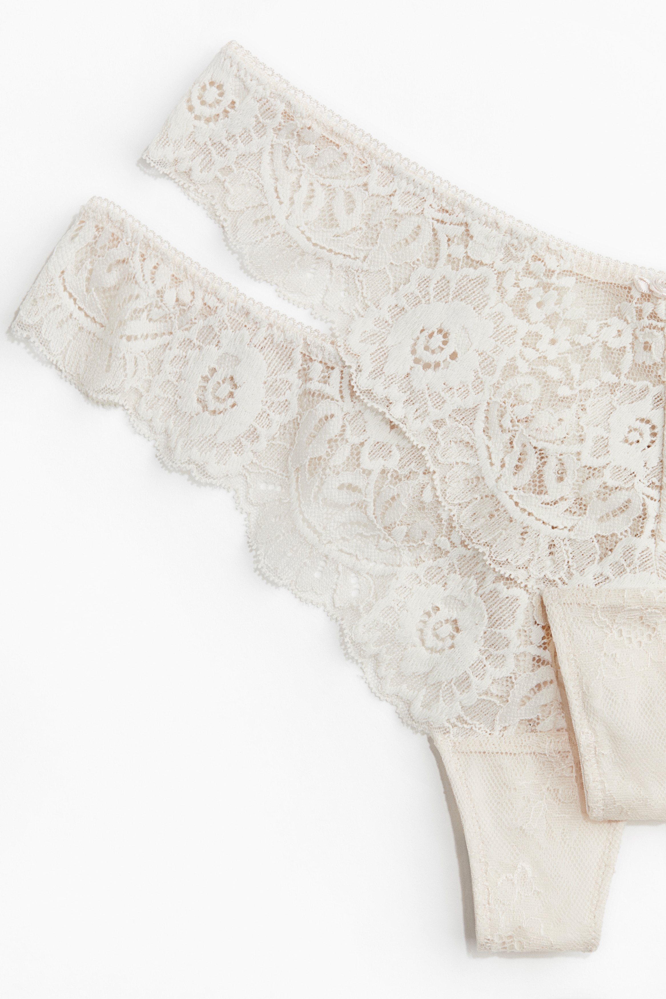 2-pack lace thong briefs