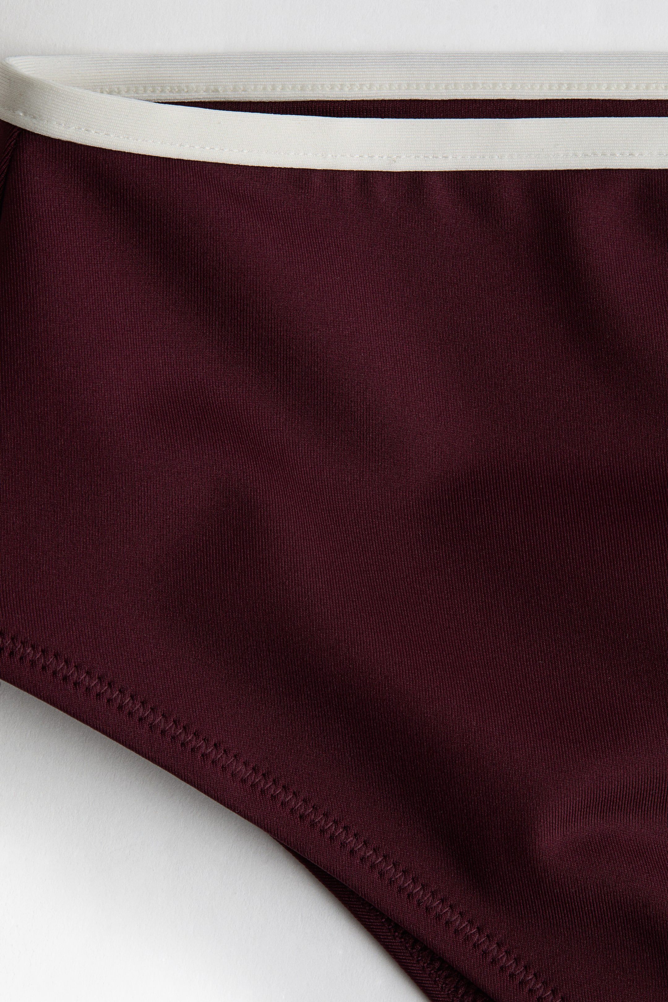 High Waist Cheeky Bikini Bottoms