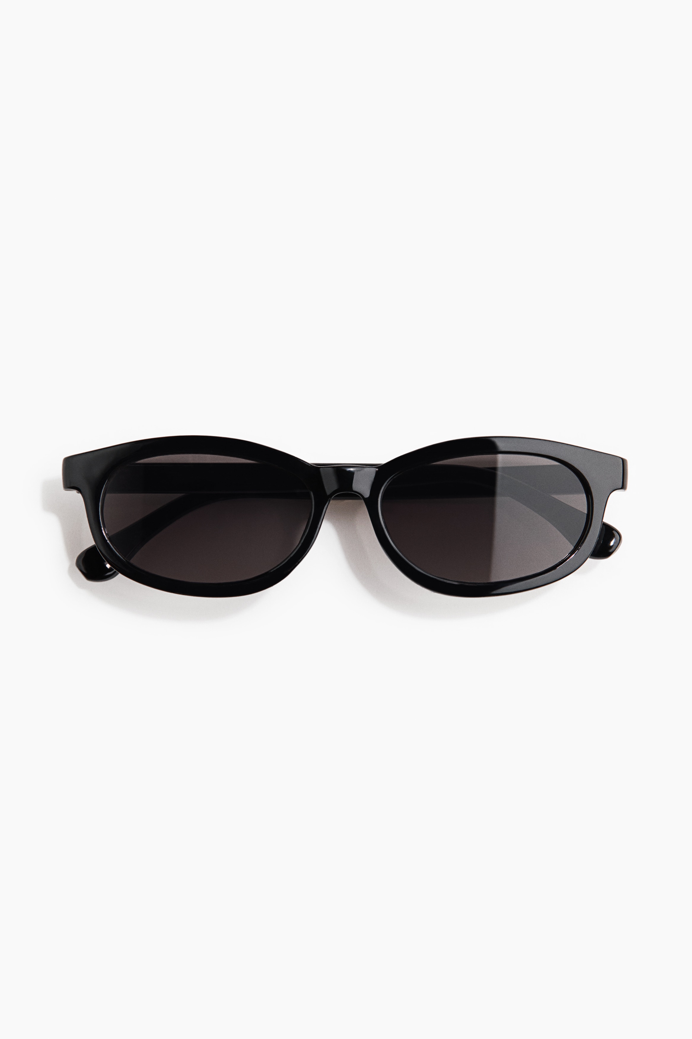 Oval sunglasses - Black/Brown/Tortoiseshell pattern