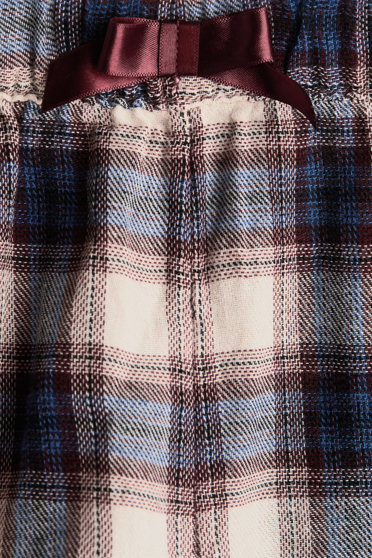 Cotton twill shorts - Blue/Checked/Dark blue/Checked/Light beige/Checked - 6