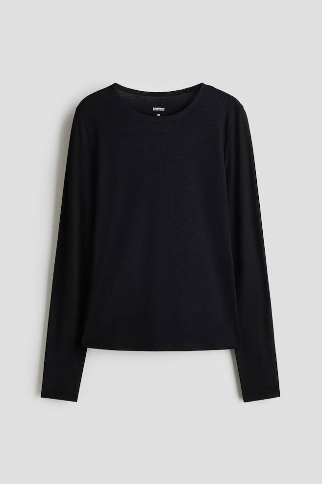 Maglia termica Slim Fit - Nero/Marrone scuro/Bianco - 1