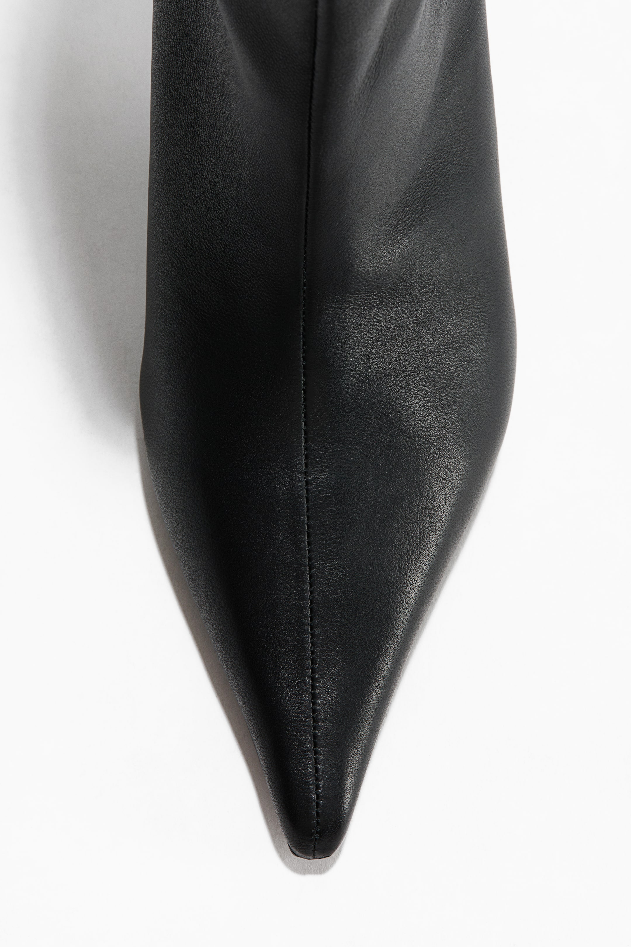 Heeled Leather Boots