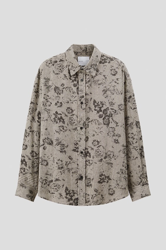 Мужские рубашки H&M Loose-Fit Shirt