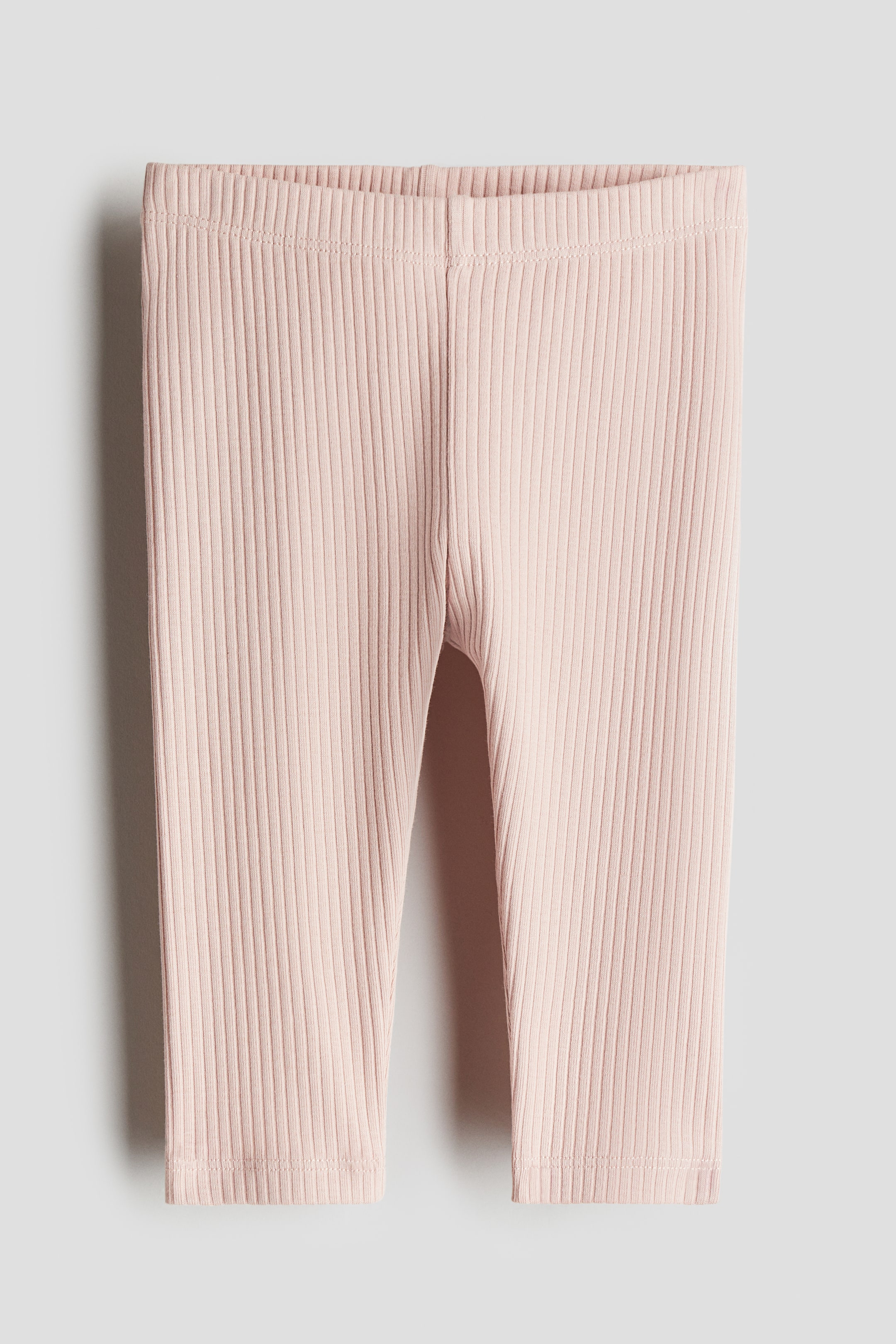 Ribbed Cotton Leggings