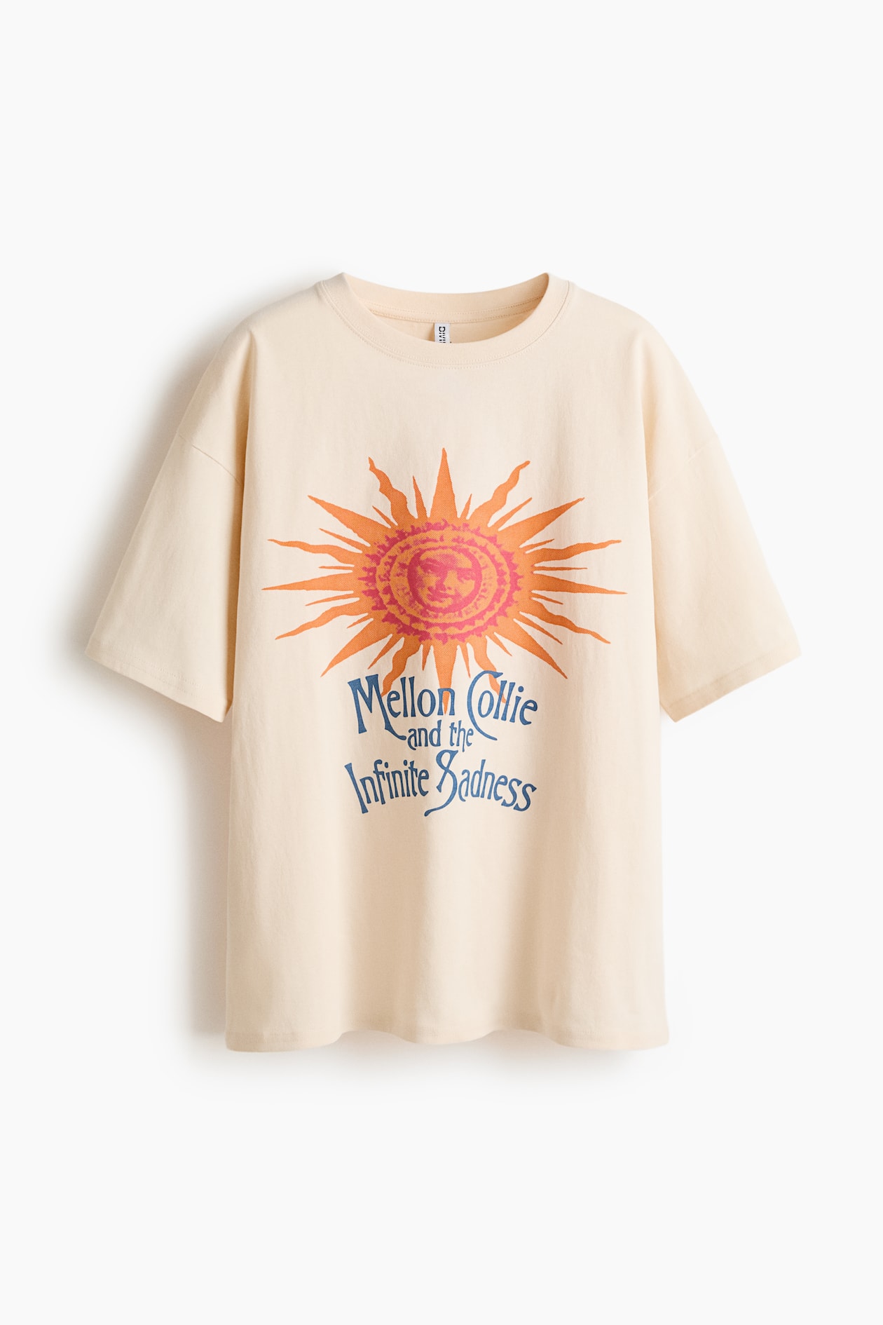 Oversized T-Shirt with Printed Motif