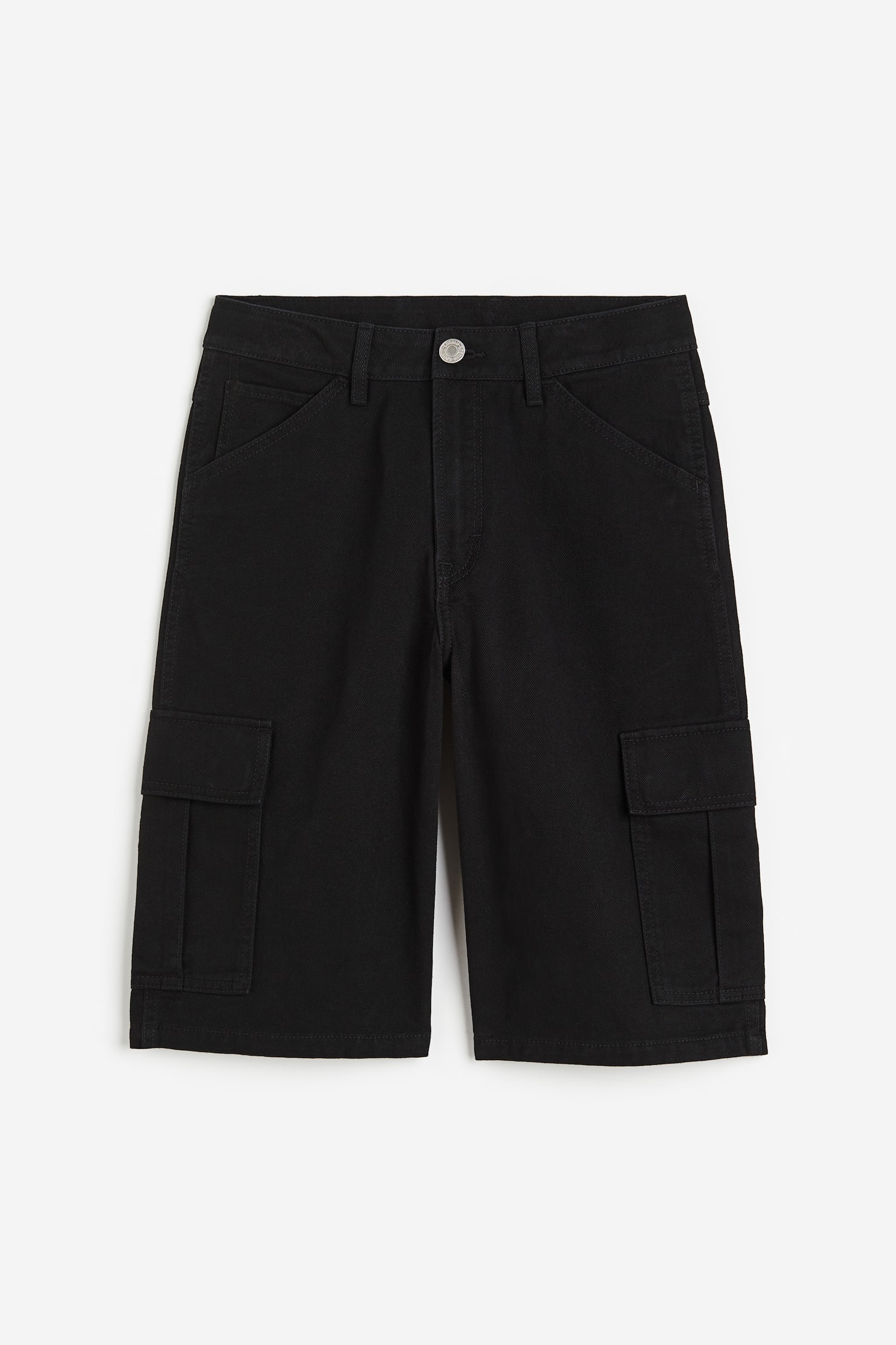 Cargo shorts - Black - 1