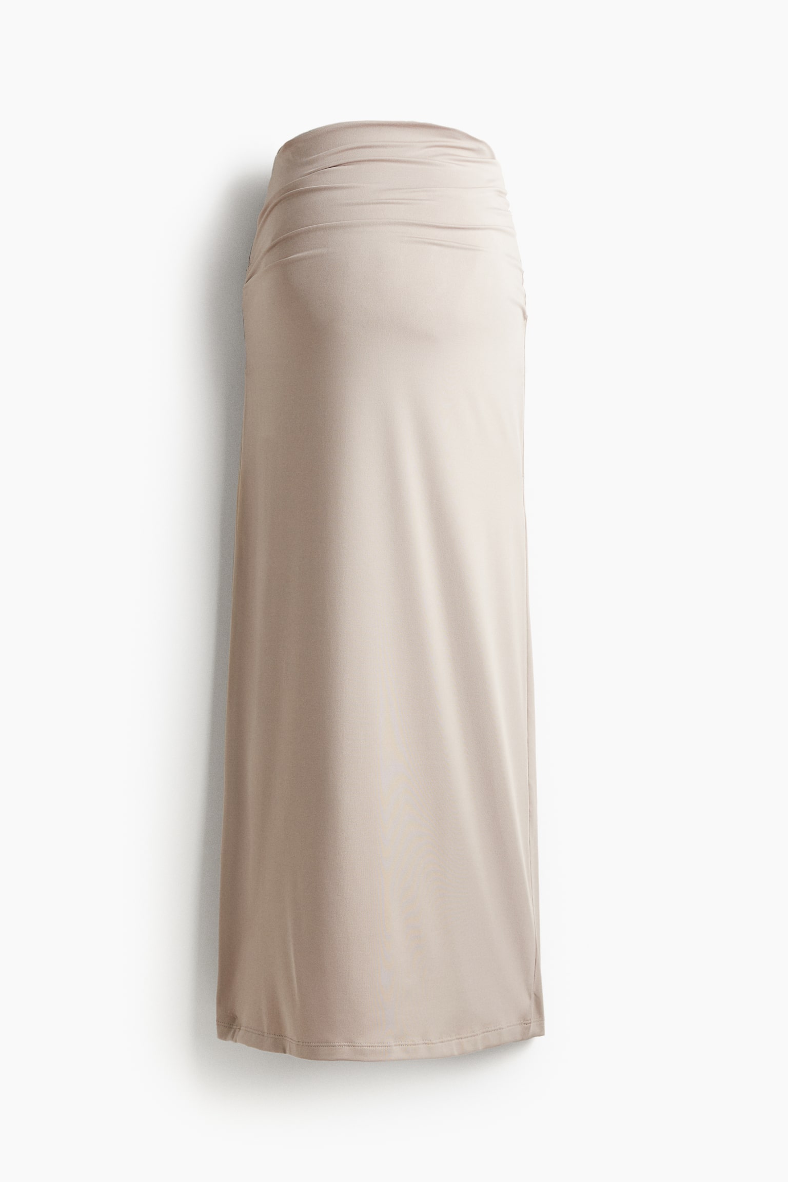 MAMA Microfibre skirt - Light beige - 1