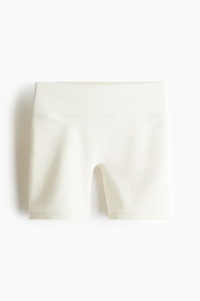 Cycling shorts with SoftMove™ - White/Pink/Dusty green - 1