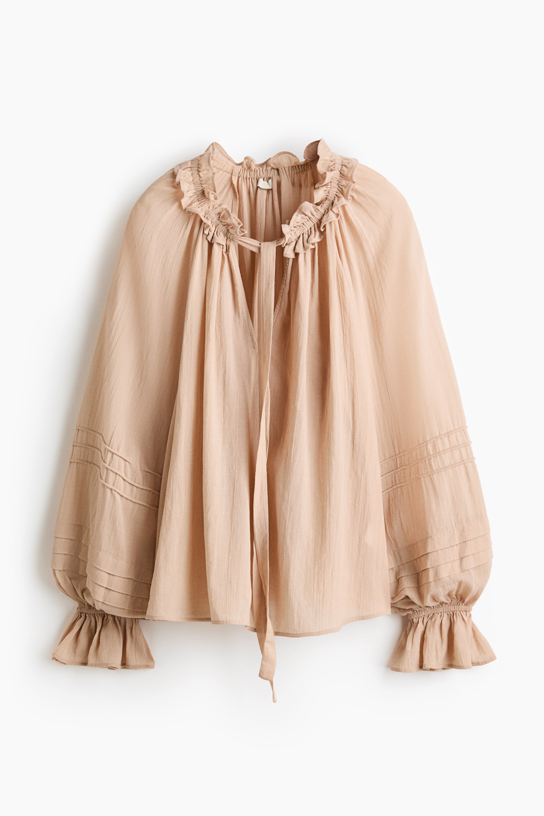 Ruffle-Collar Blouse