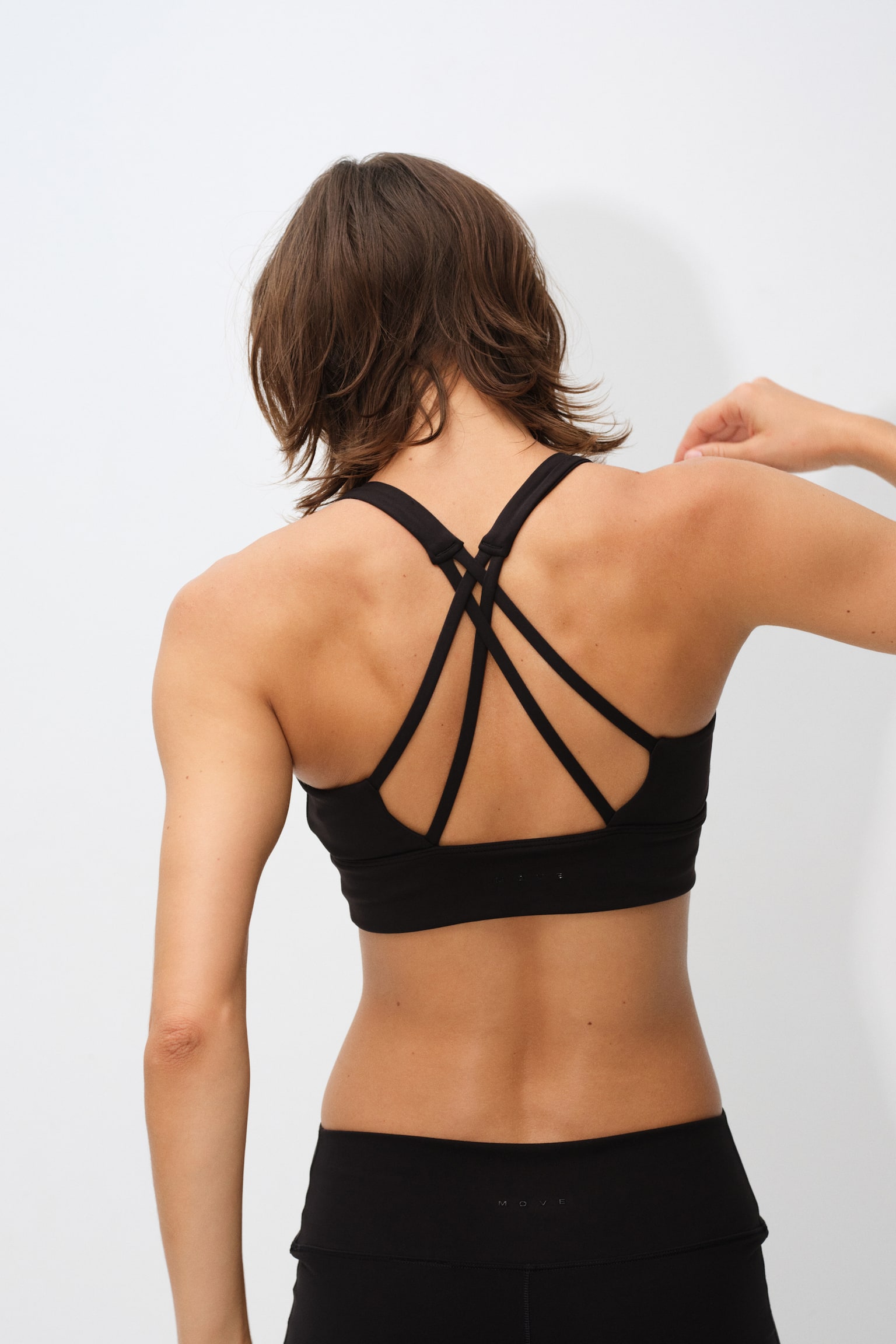 Спортивное бра SoftMove™, средняя поддержка — H&M, цвет: Чёрный — фото 5