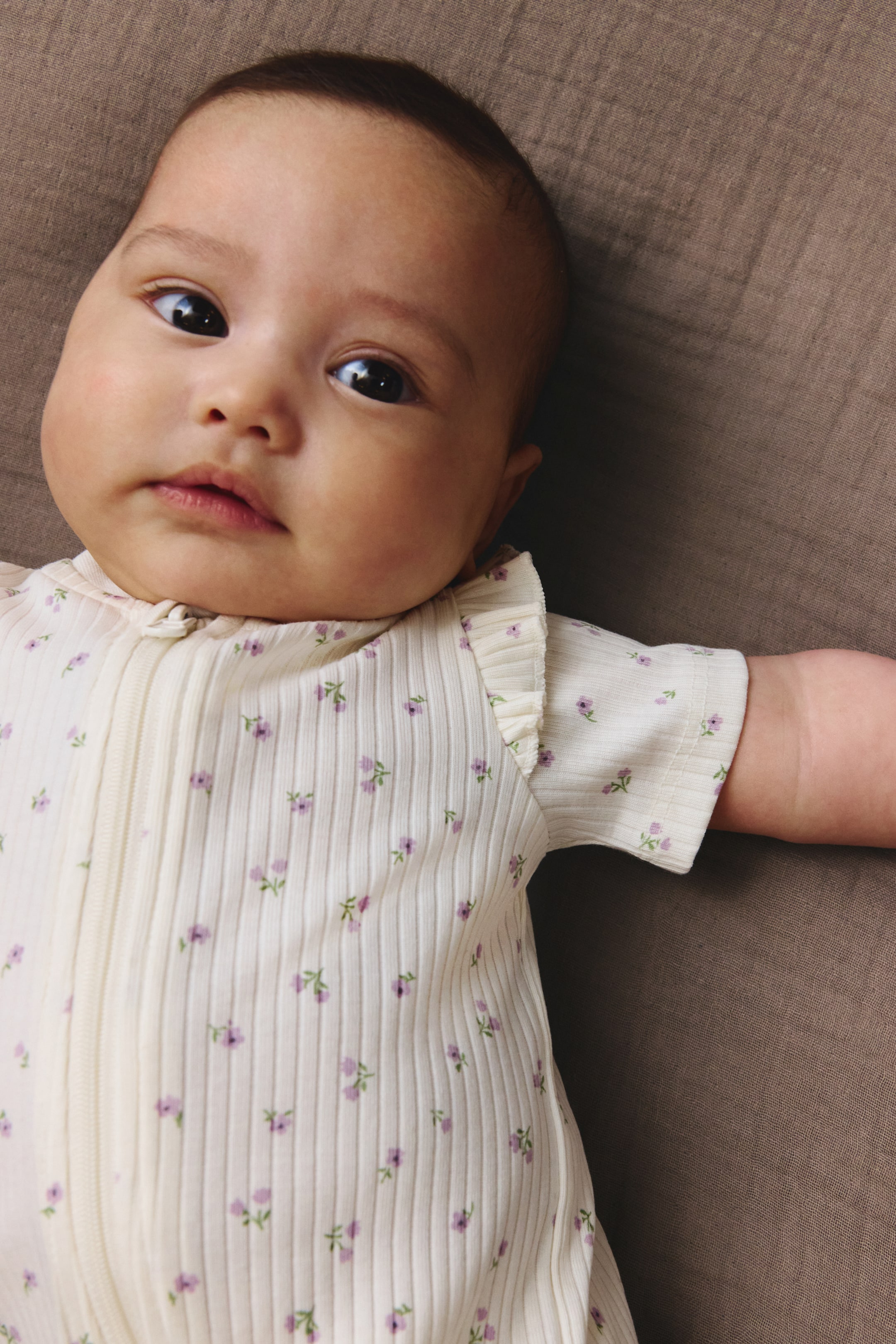 Lot de 2 pyjamas à volants en coton