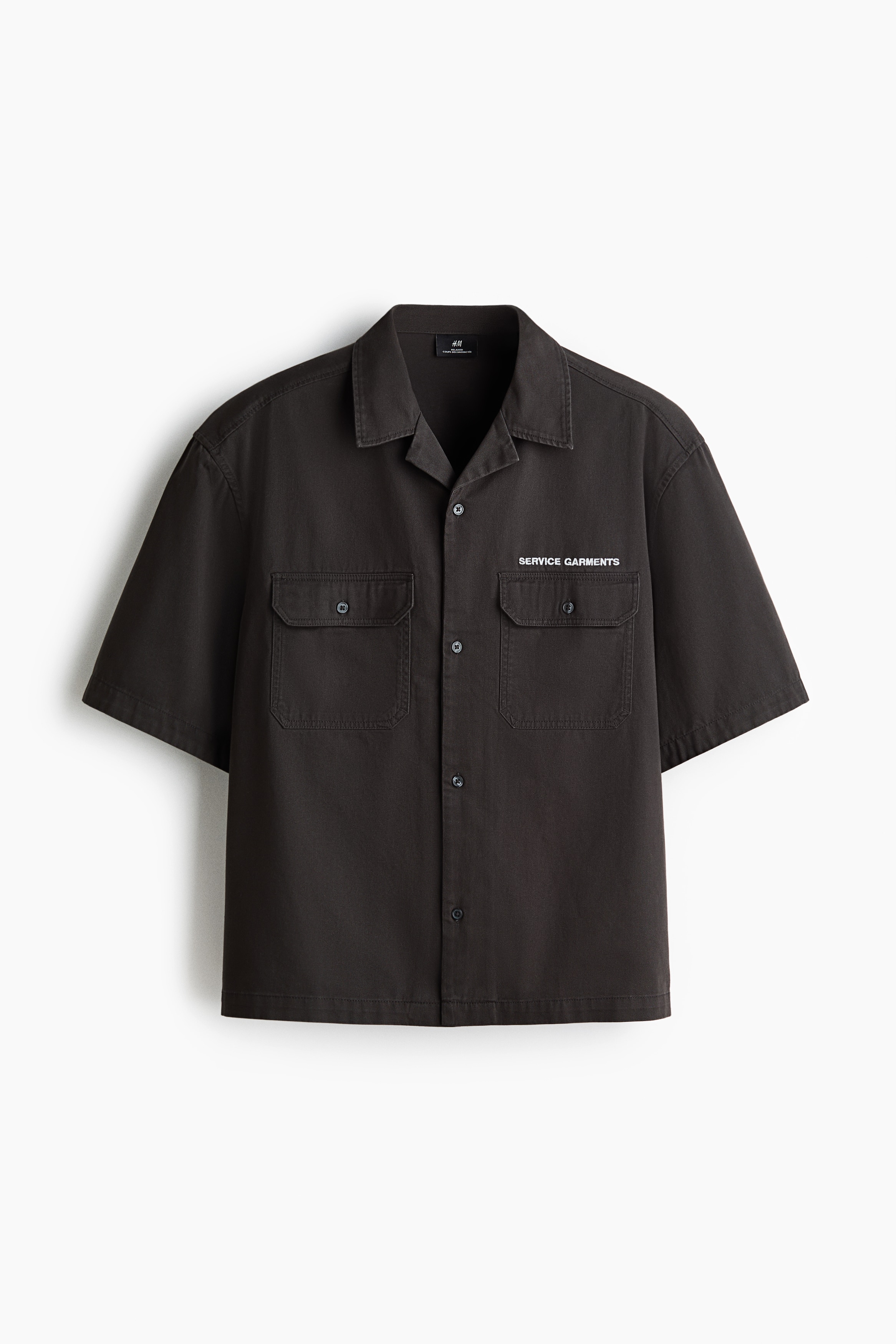 Relaxed-Fit Short-Sleeved Utility Shirt from H&M - $39.99