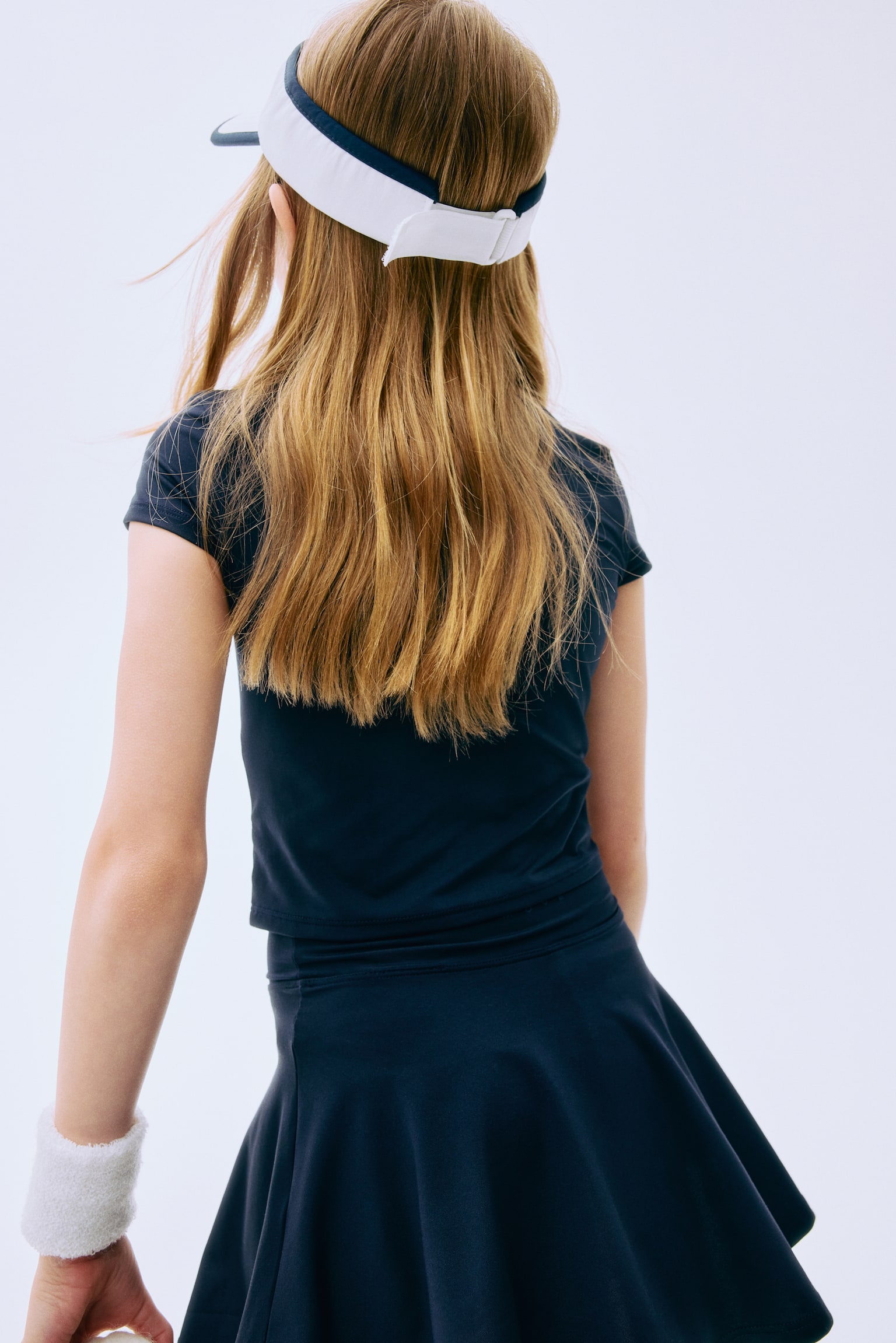 Детские комплекты H&M Move 2-Piece Sports Set with DryMove™, цвет: Тёмно-синий — фото 4