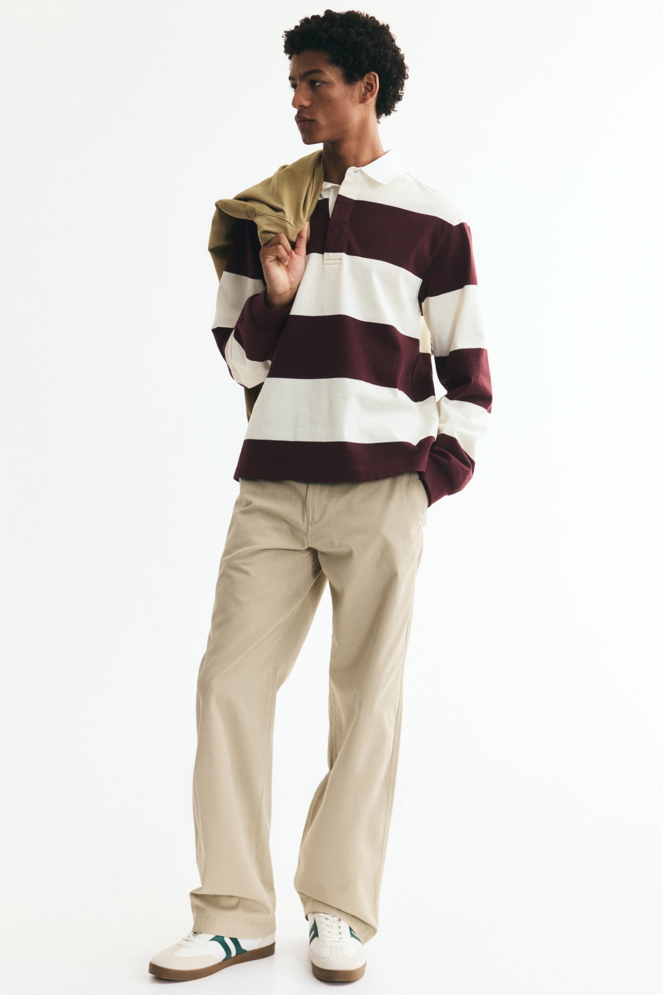 Regular-Fit Cotton Rugby Shirt