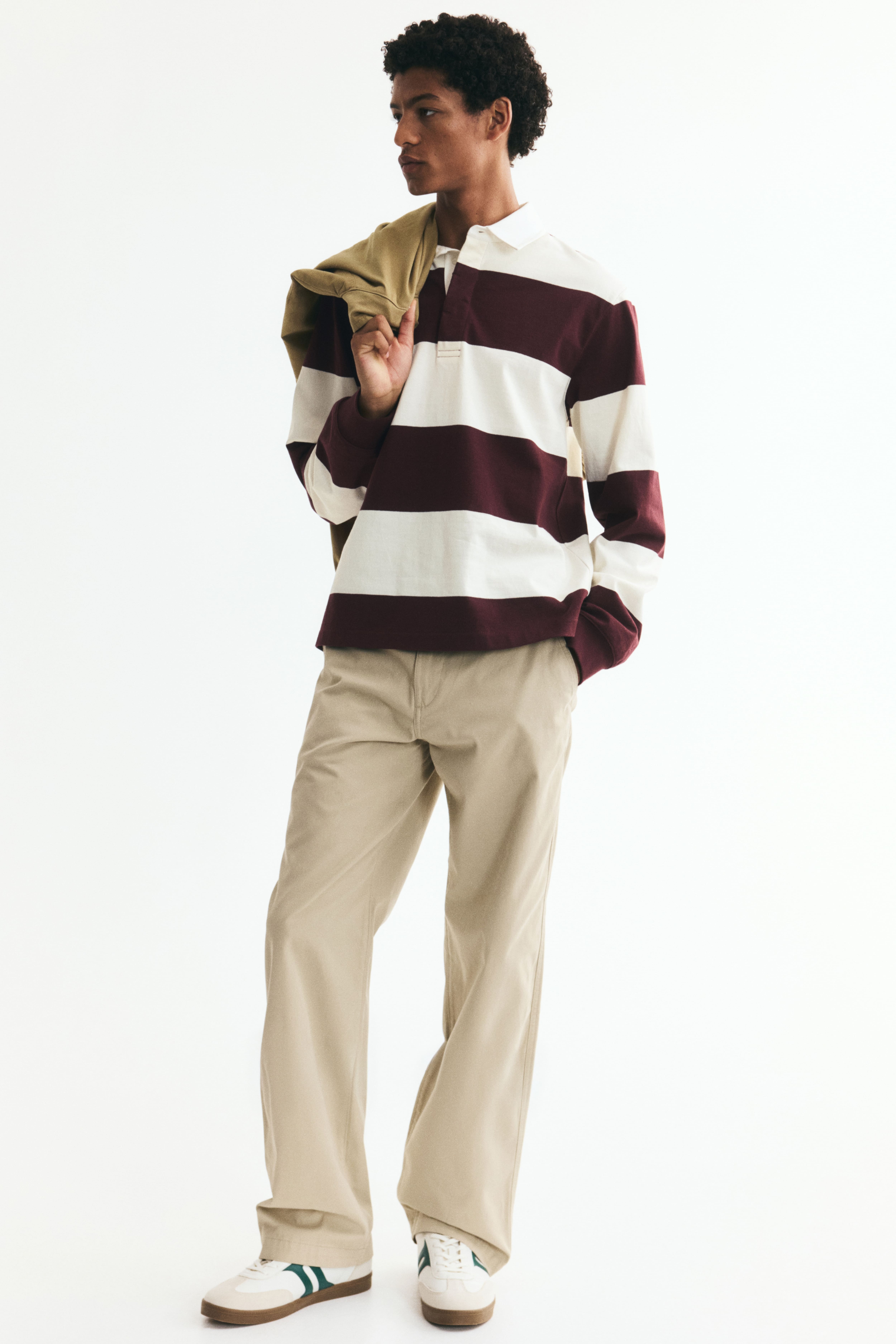 Regular-Fit Cotton Rugby Shirt