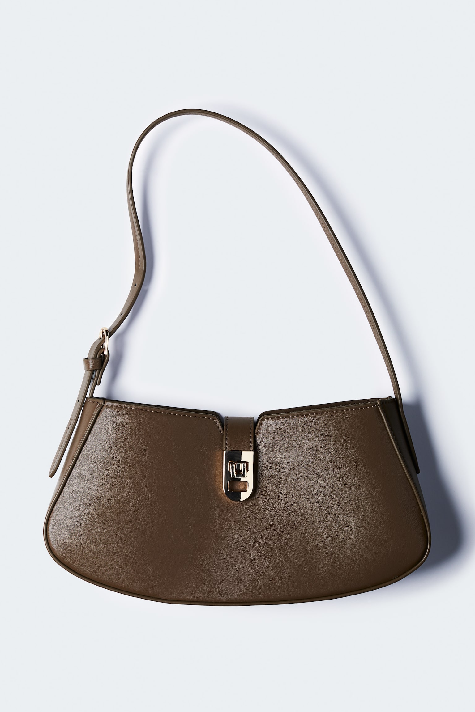 Small shoulder bag - Dark beige/Black - 1