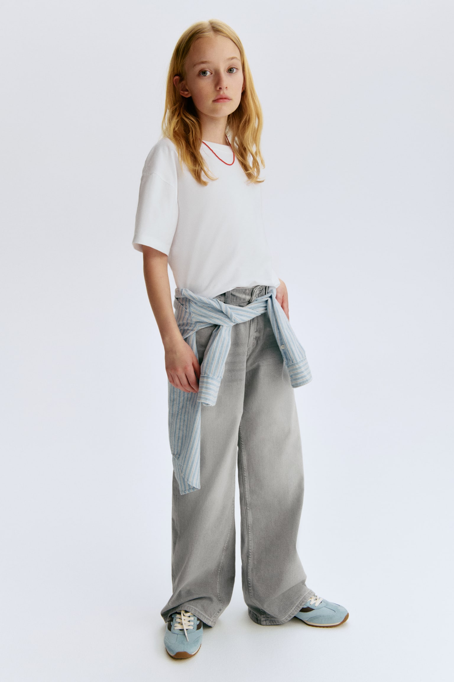 Wide Leg Jeans - Grey/Light denim blue/Dark denim blue/Denim blue/Black/Light denim grey/Denim blue/Light blue/Denim grey - 1