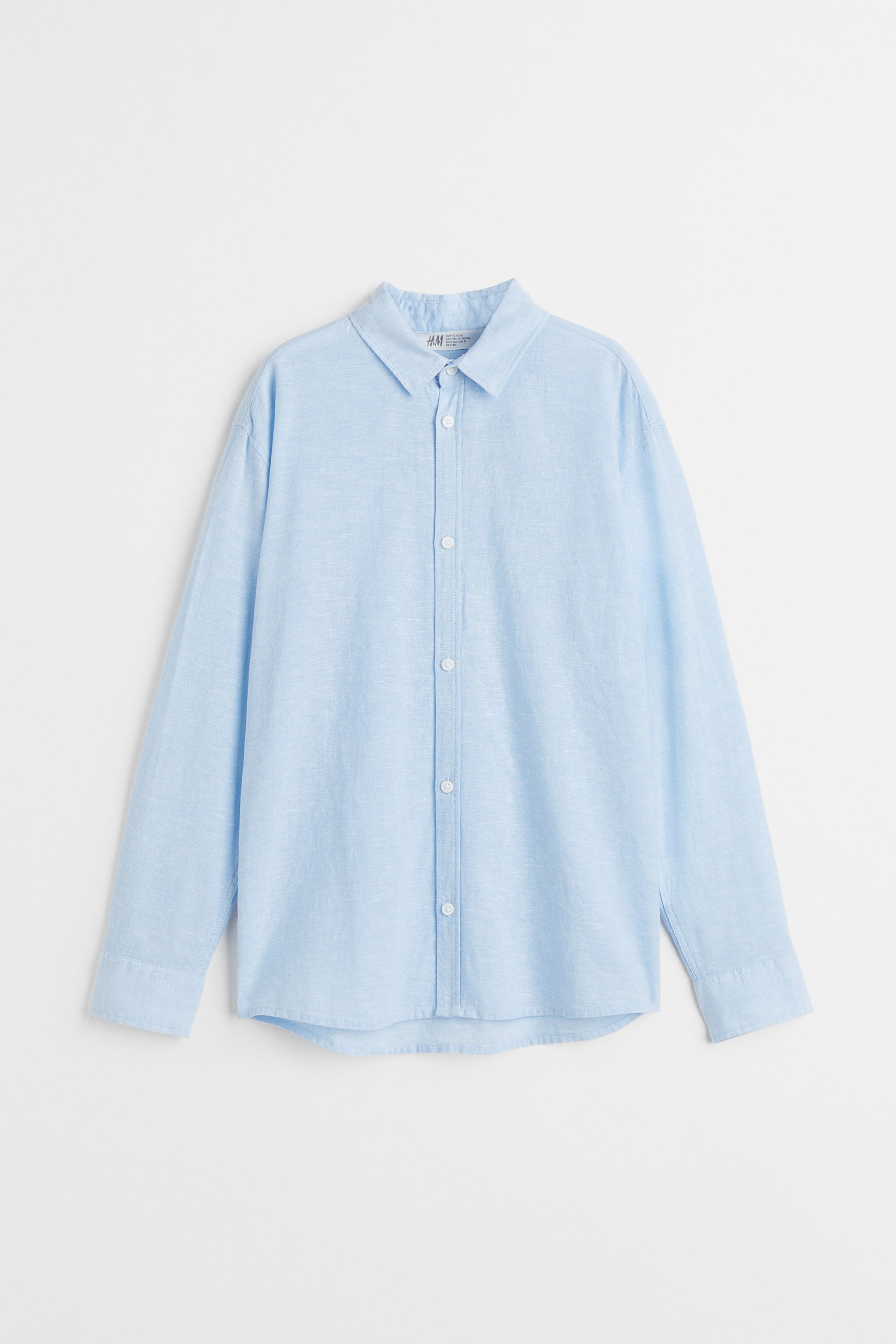 View larger image: Shirt - Light blue - Kids | H&M US 1
