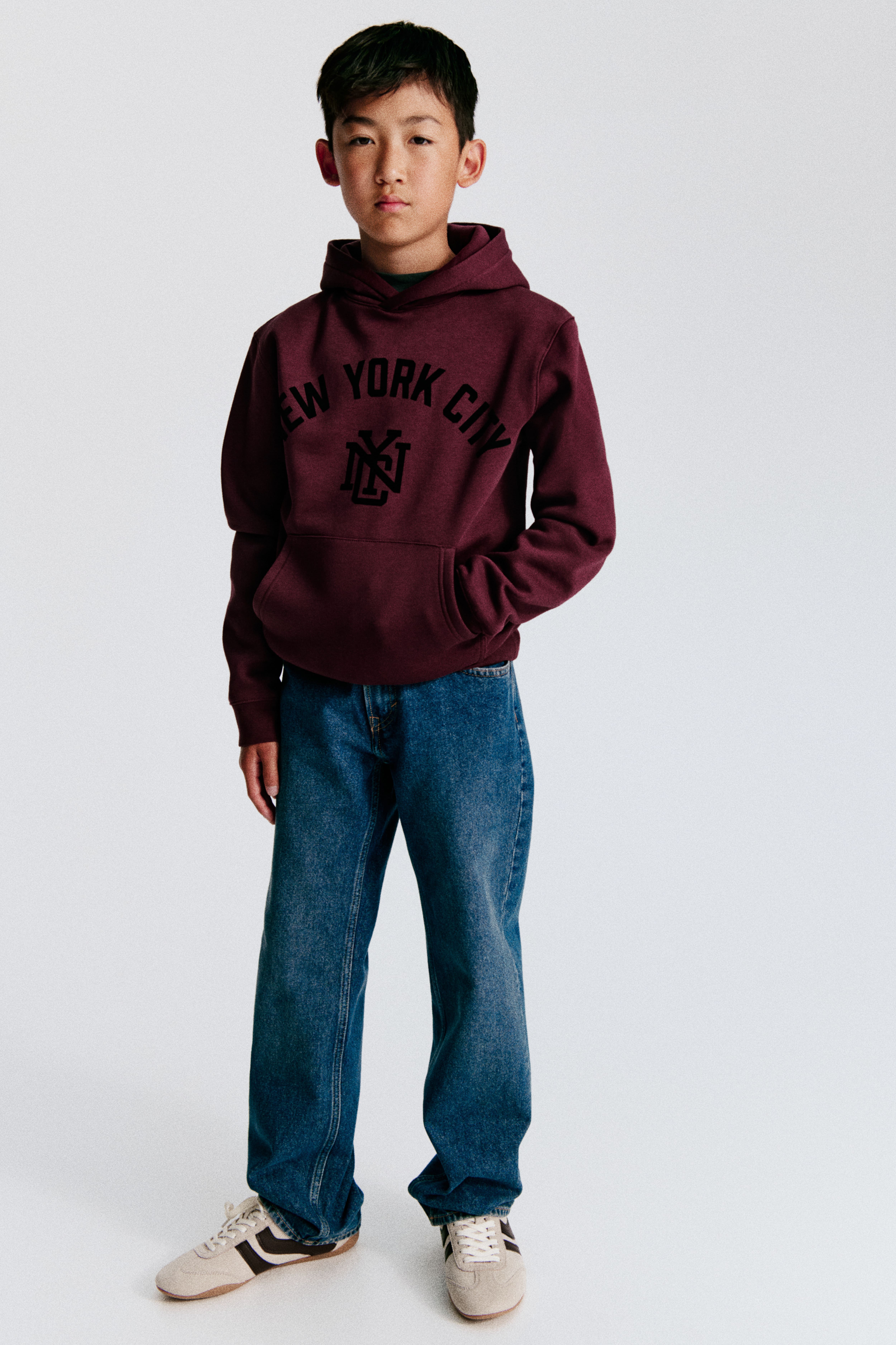 Relaxed-Fit Straight Leg Jeans