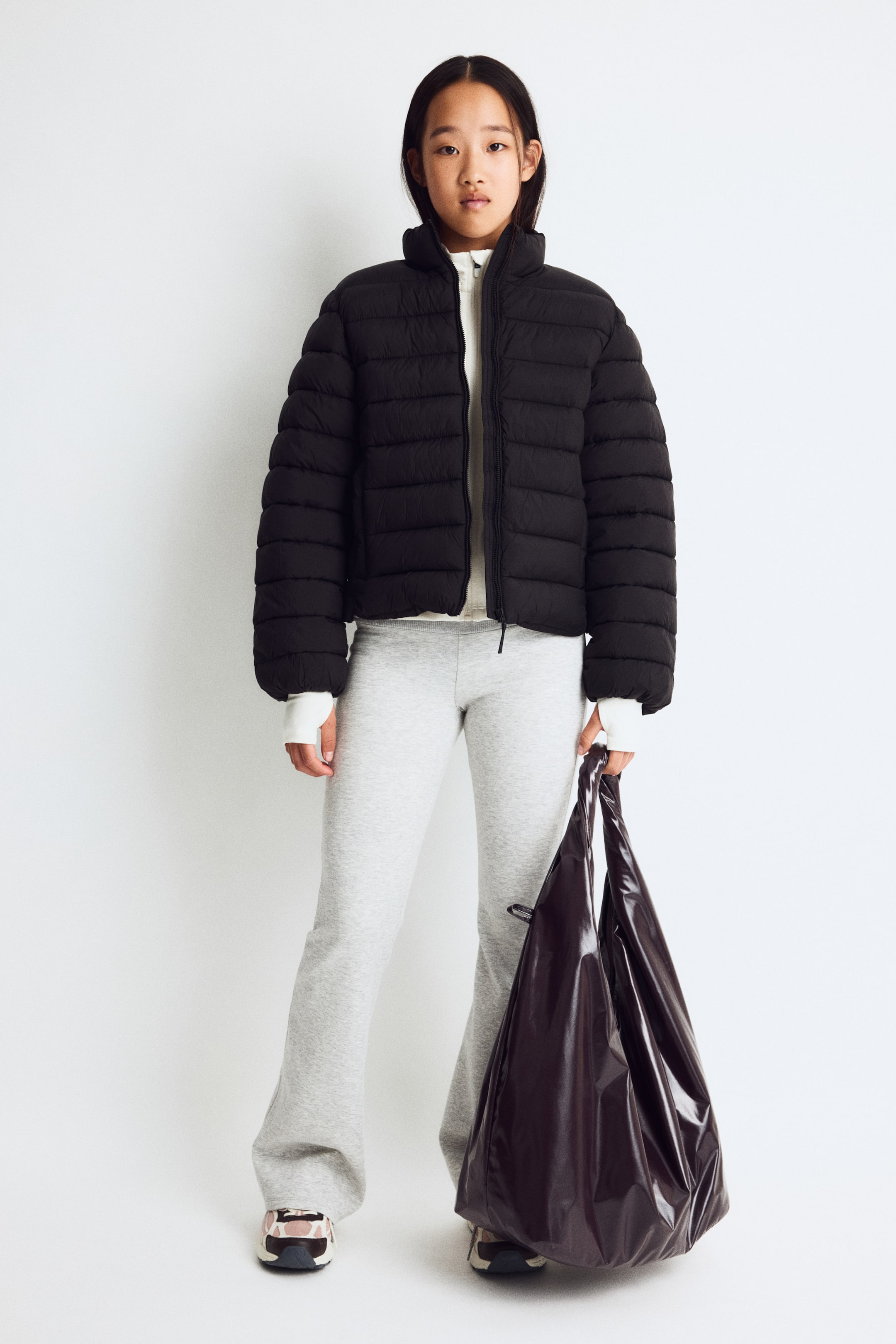 Water-Repellent Sports Puffer Jacket