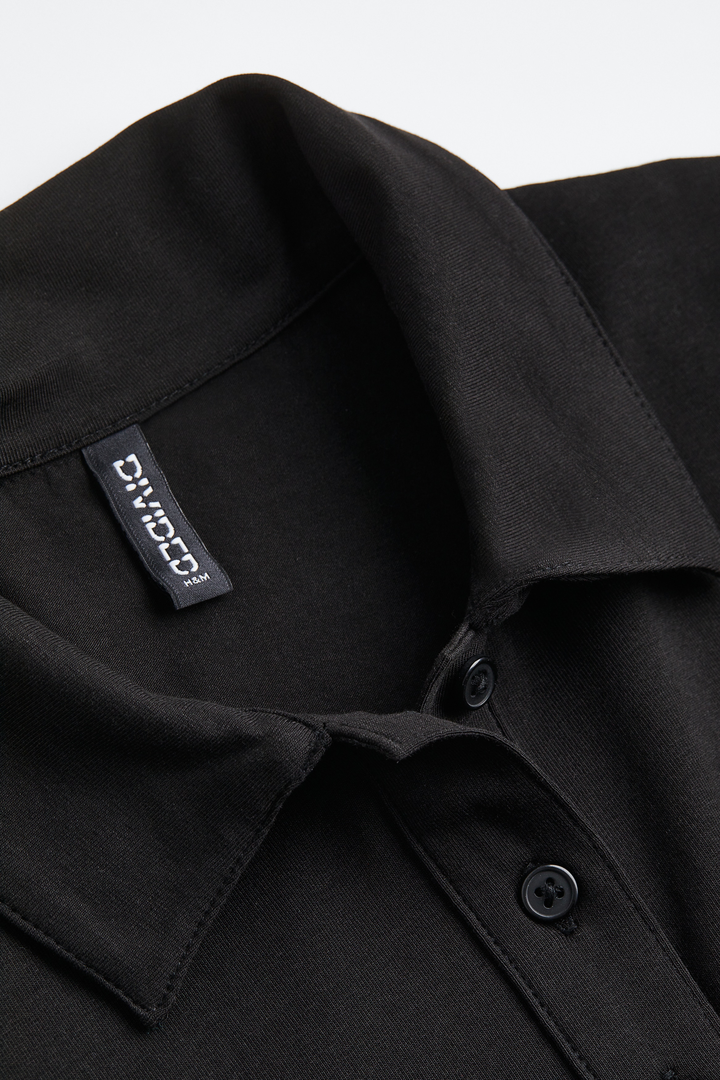 Oversized polo shirt dress