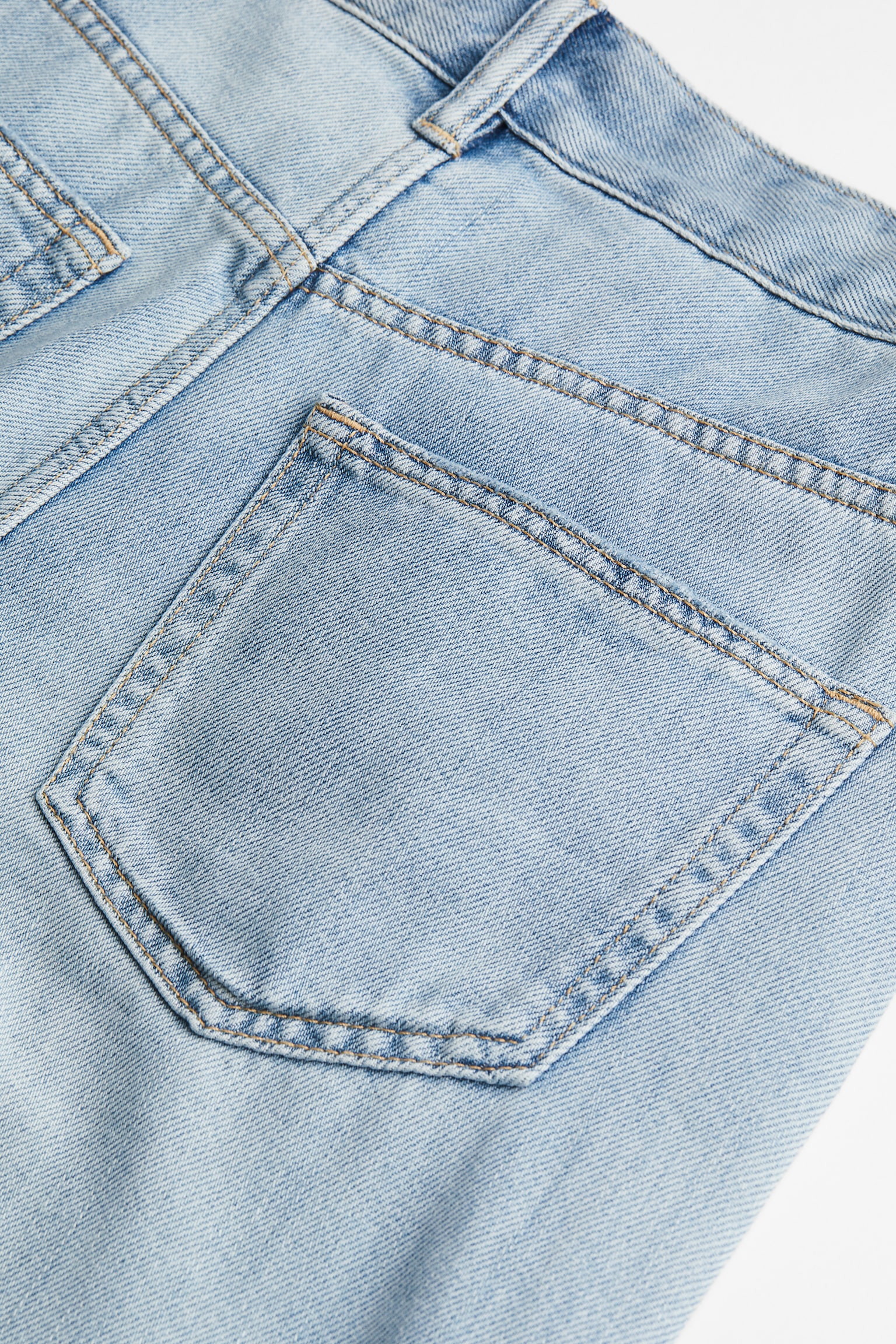 Wide Low Jeans - Light denim blue - 2