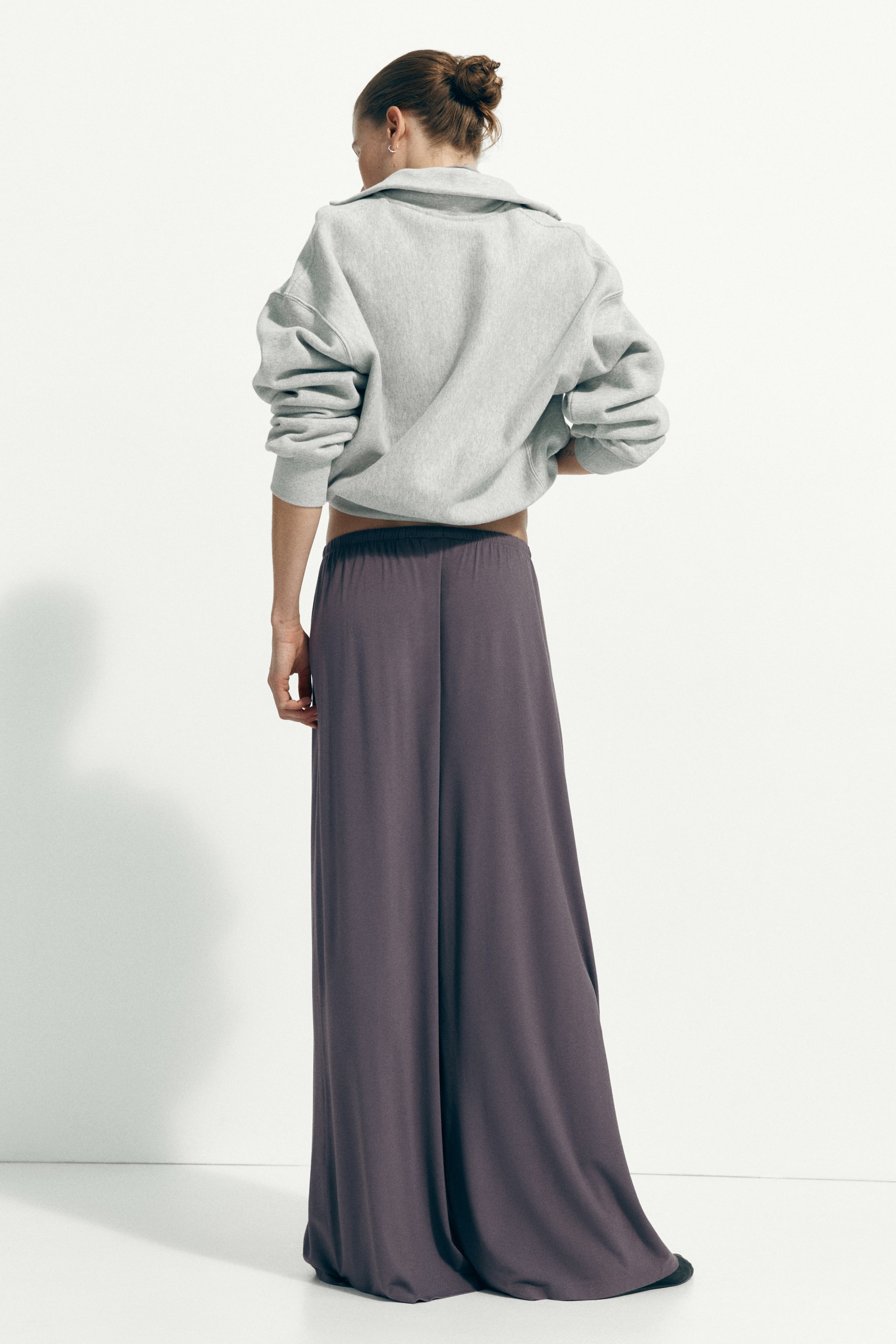 Pantalon à cordon en jersey