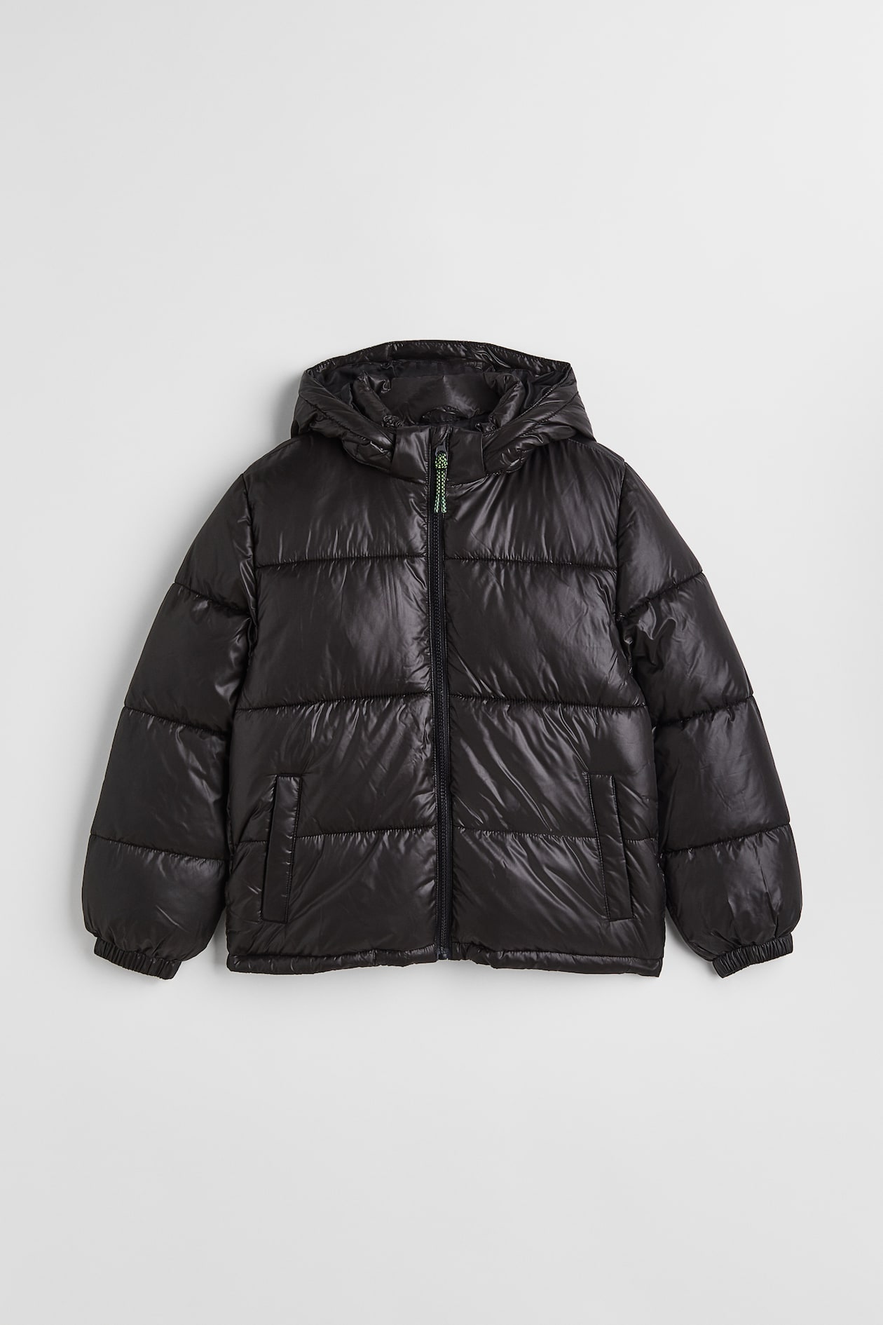 Water-repellent puffer jacket Black Kids H&M