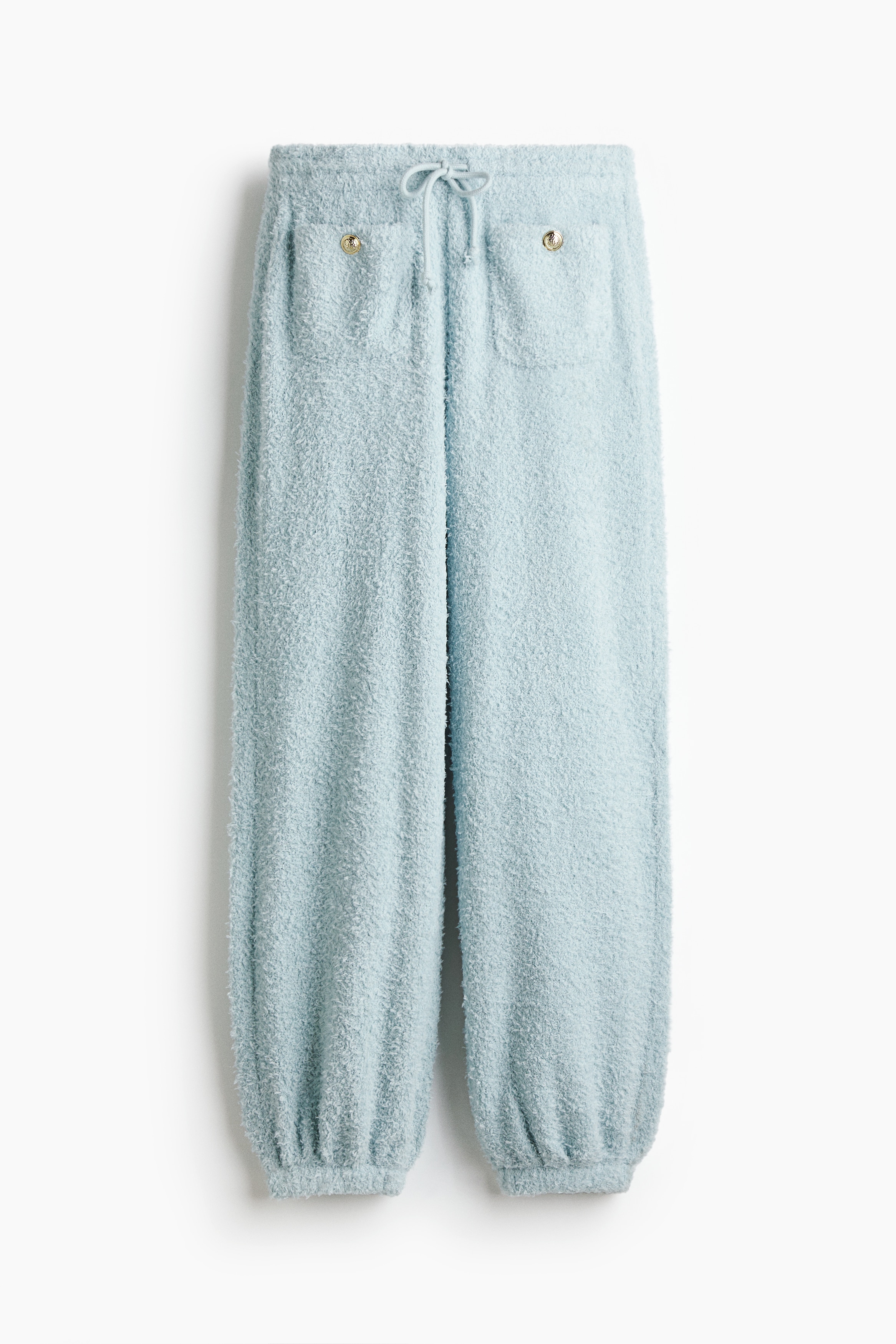 Fluffy sweatpants - Light turquoise