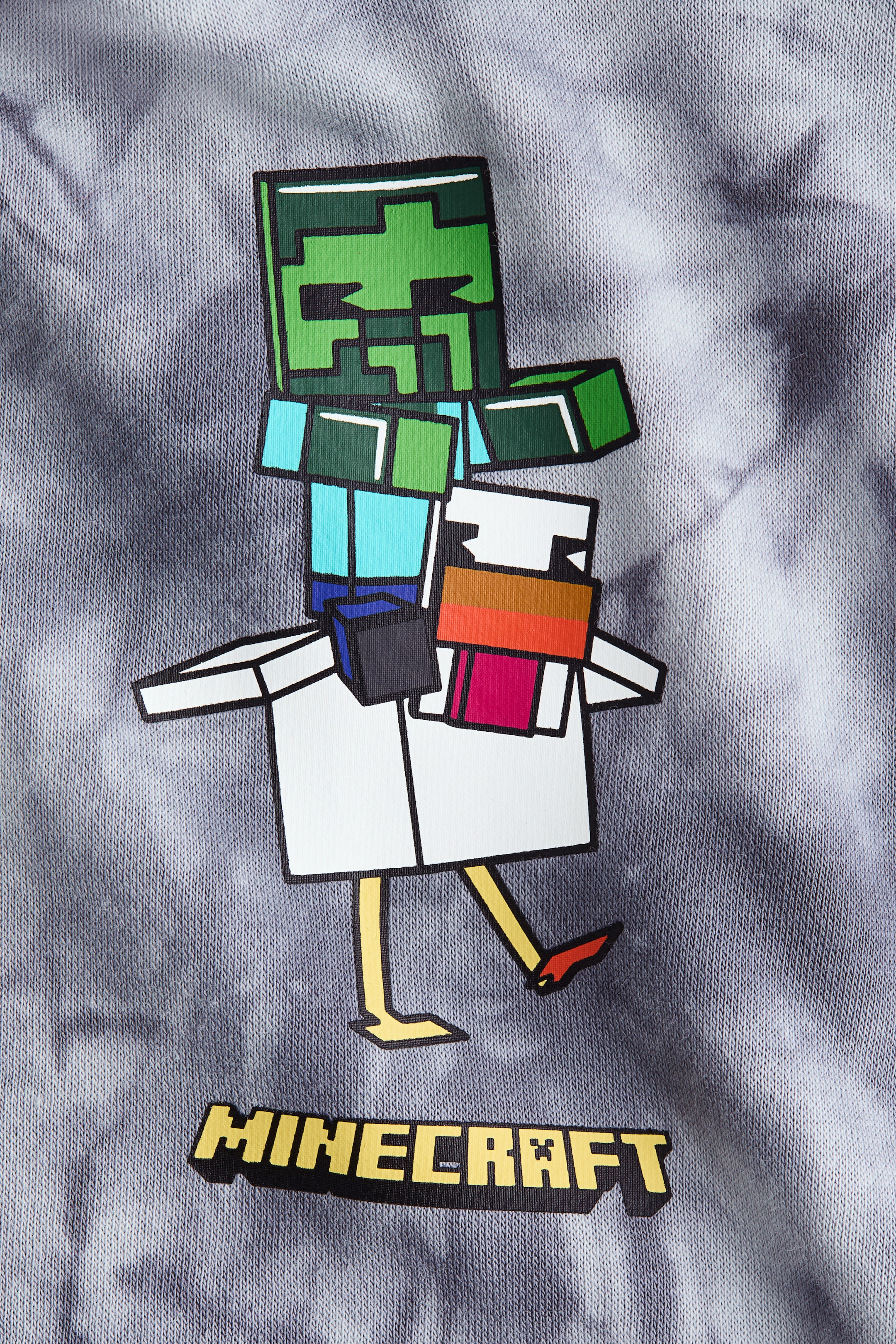 View larger image: Printed hoodie - Grey/Minecraft - Kids | H&M IN 2