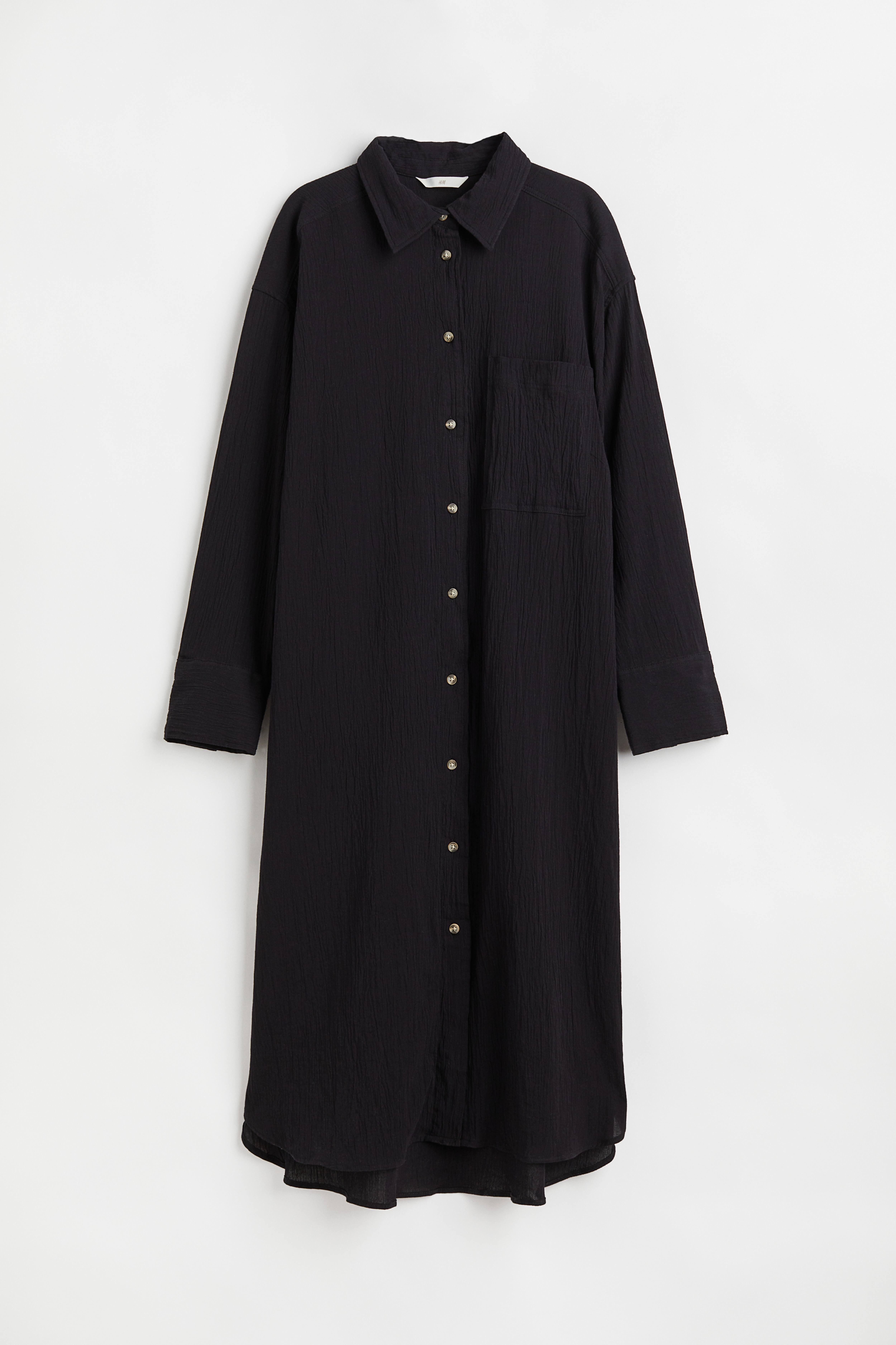 Calf length shirt dress h&m online