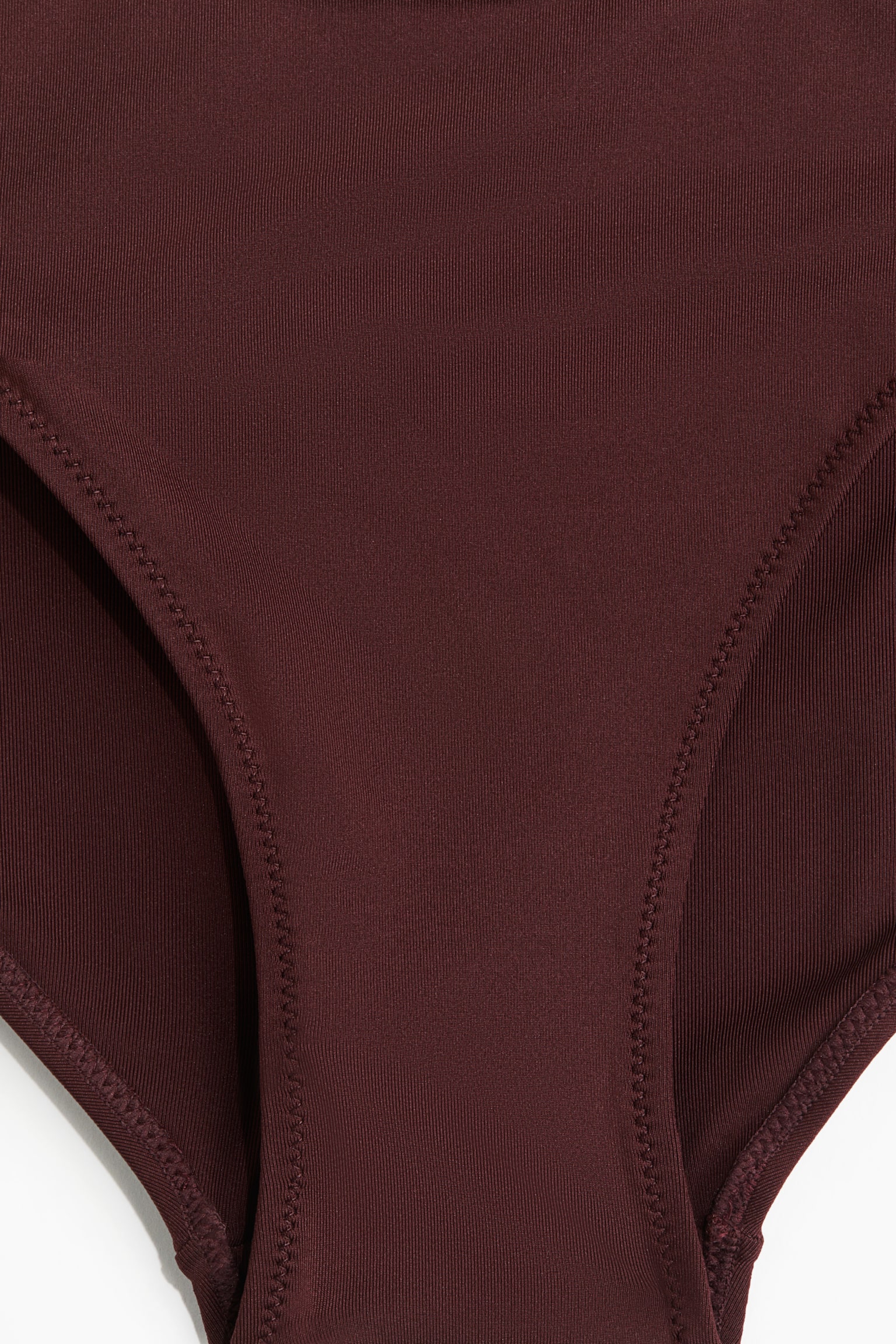 Bikini bottoms - Burgundy/Black - 3