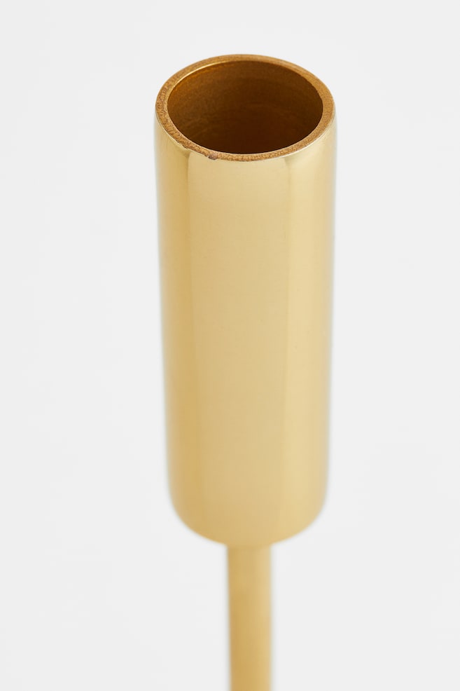 Tall candlestick - Gold-coloured - 3