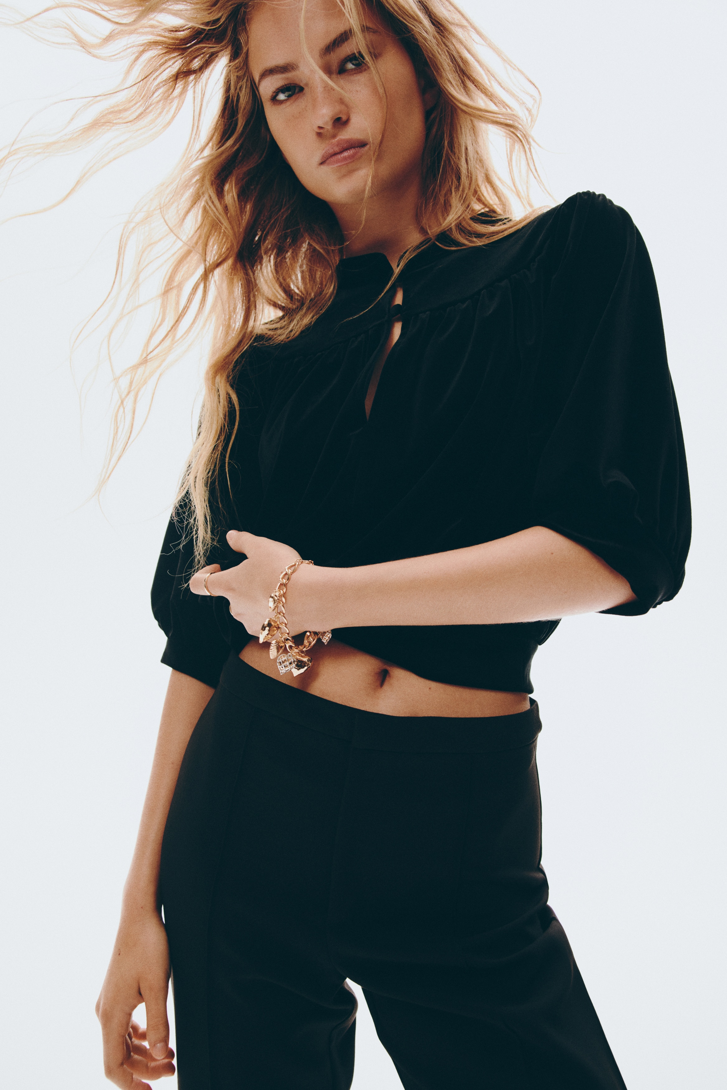 Flared trousers