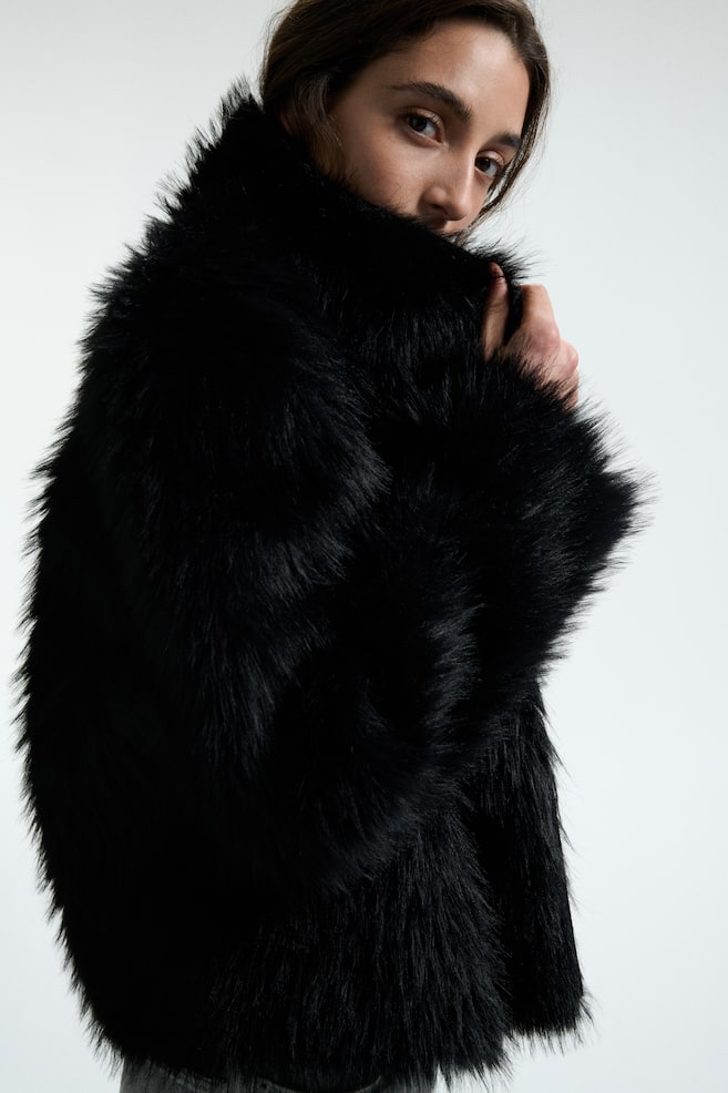 Double-Faced Jacket - Black - 5