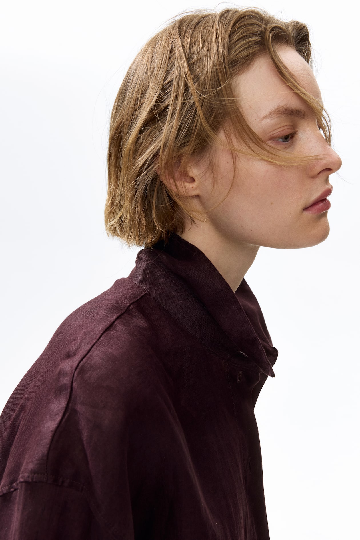 Oversized Linen Shirt - image 3