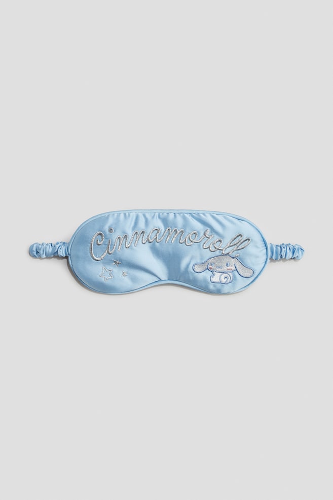 Motif-detail sleep mask - Blue/Cinnamoroll - 1