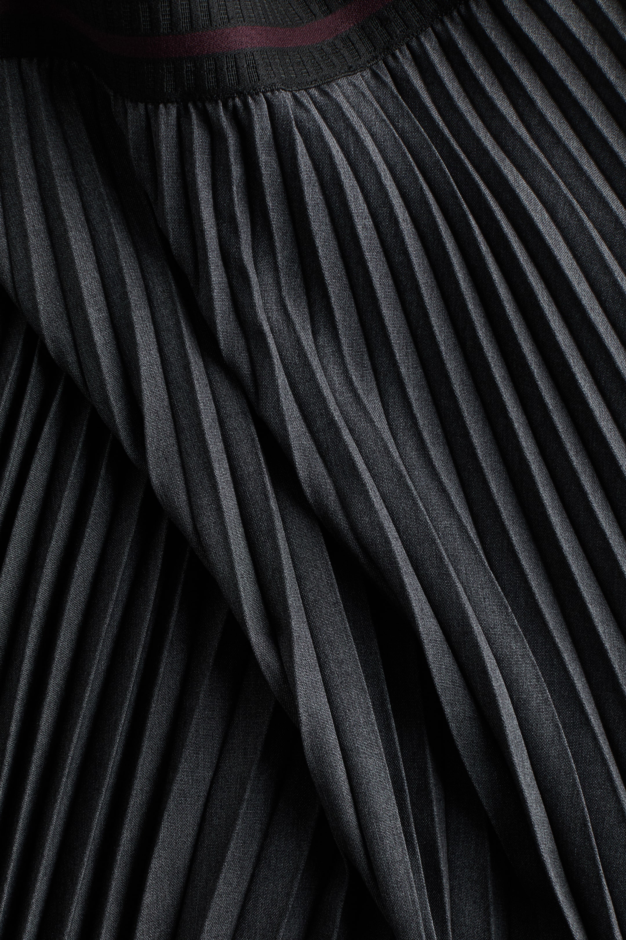 Pleated Mini Skirt